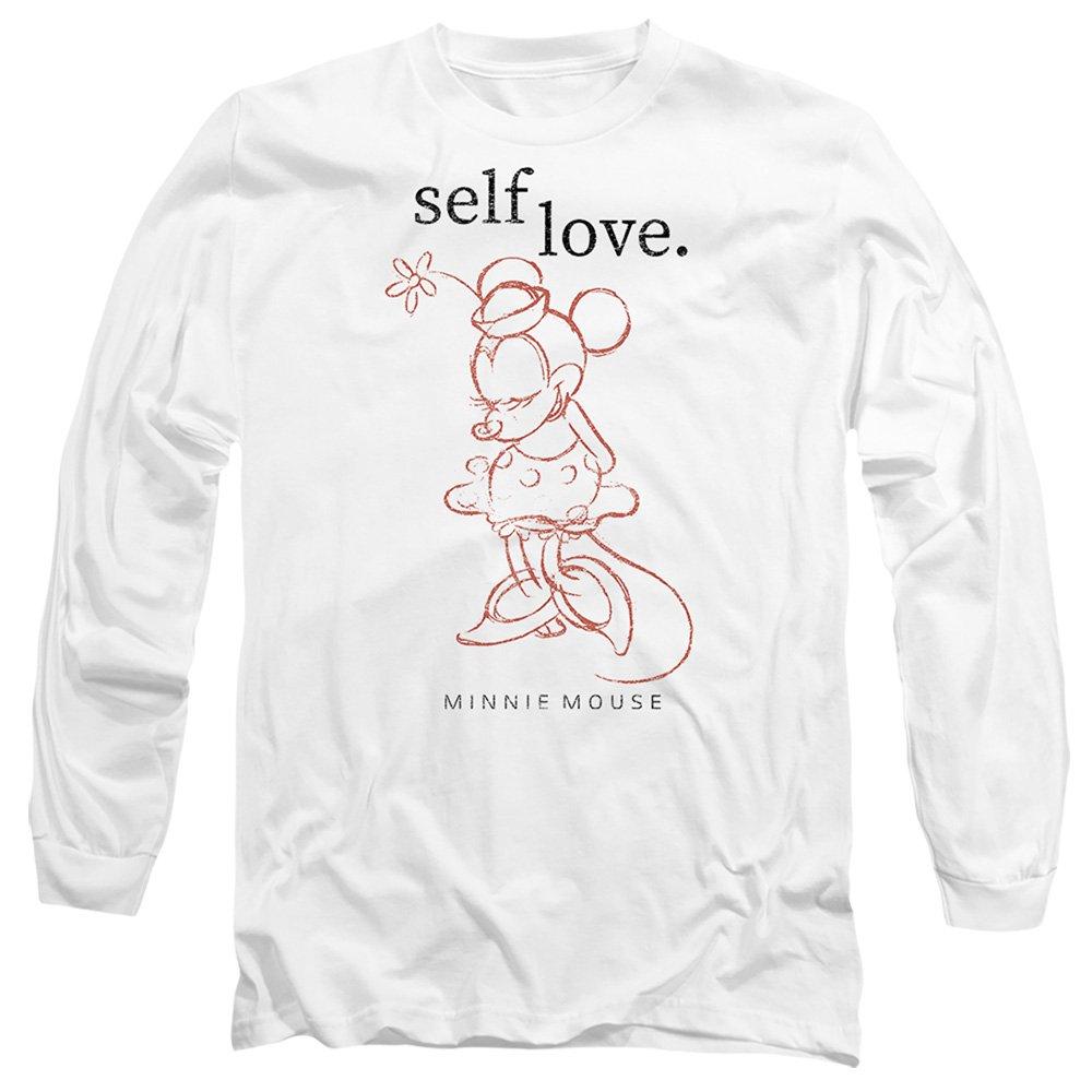 White - Disney - Minnie Mouse Self Love Valentines Day Long Sleeve - 1