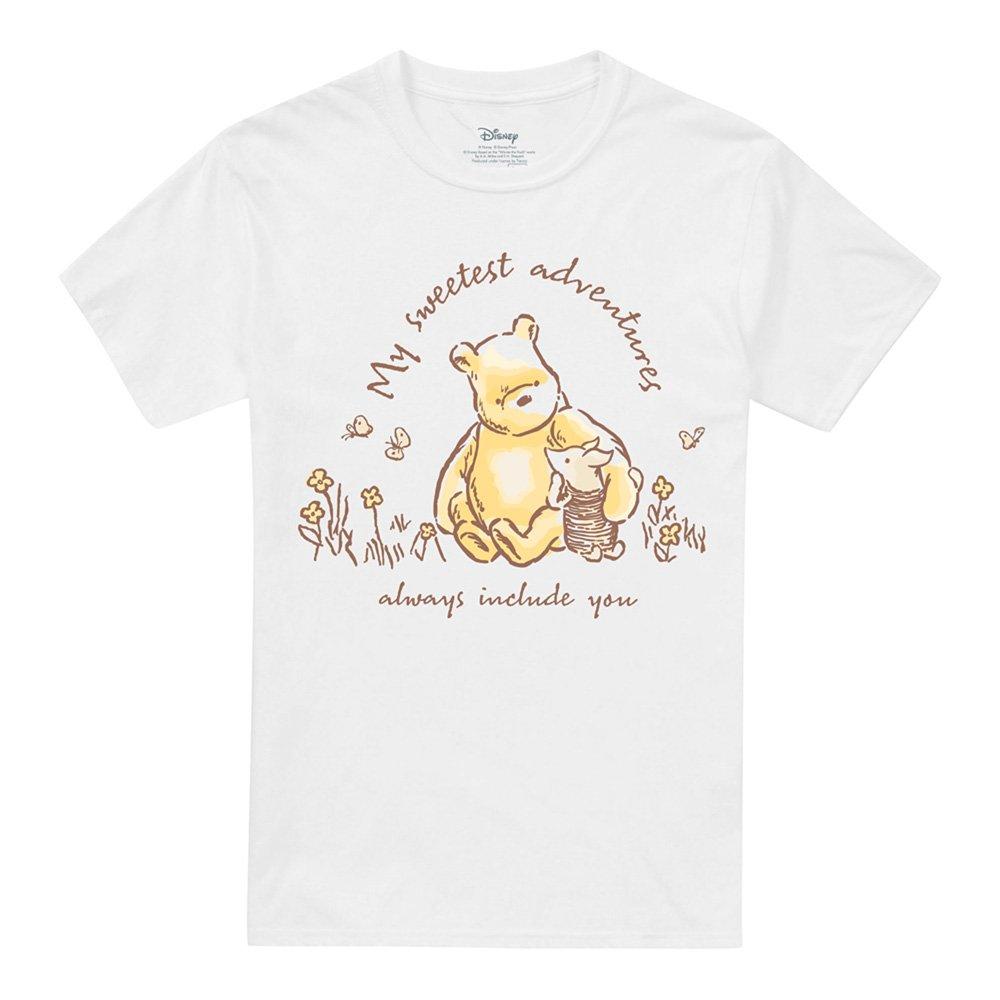White - Disney - Winnie The Pooh Classic Pooh And Piglet Sweetest A - 4