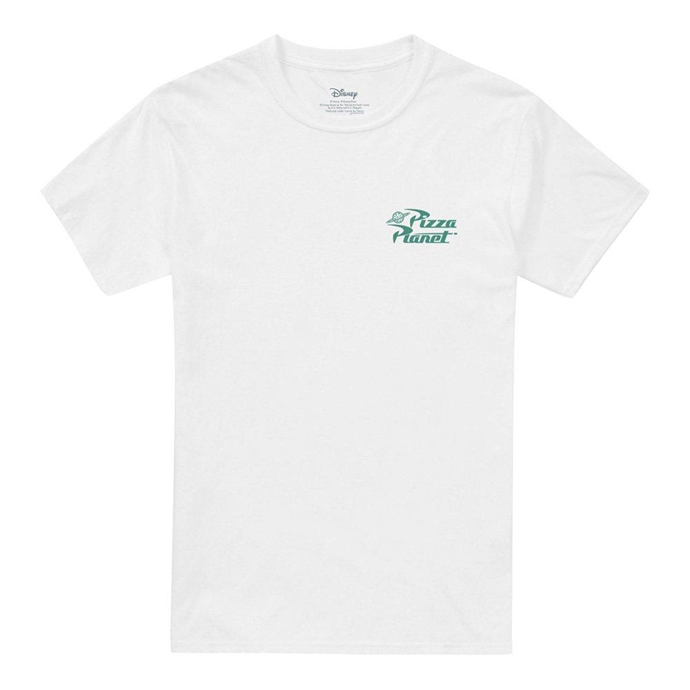 White - Disney - Toy Story Aliens Group Text Front Back T-Shirt Wh - 5