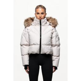 Good For Nothing Alps Faux Fur Trim Puffer