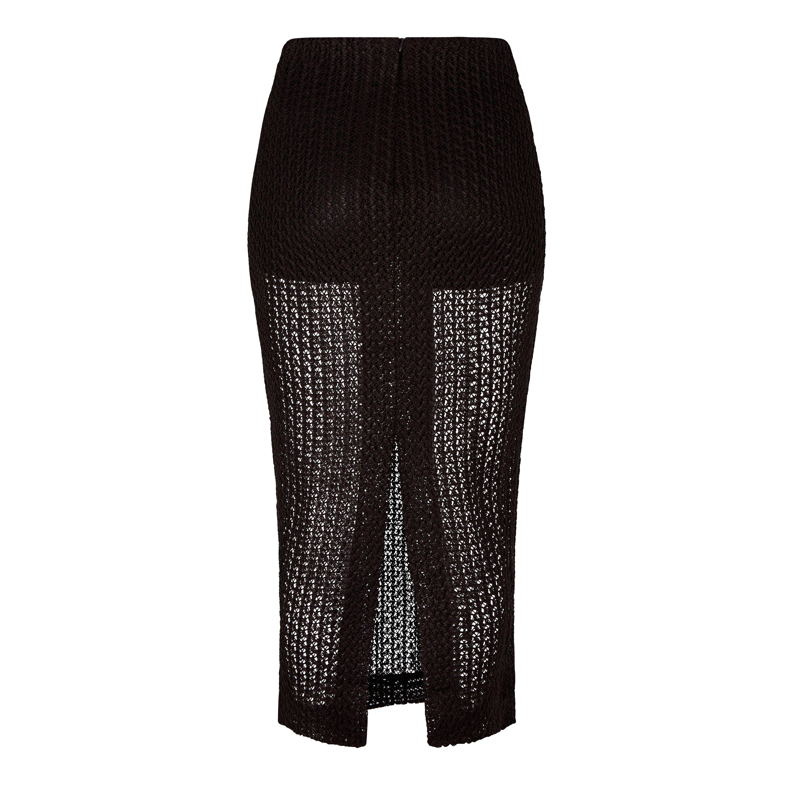 Coffee Bean - Missoni - Women's Knitted Skirt - 2