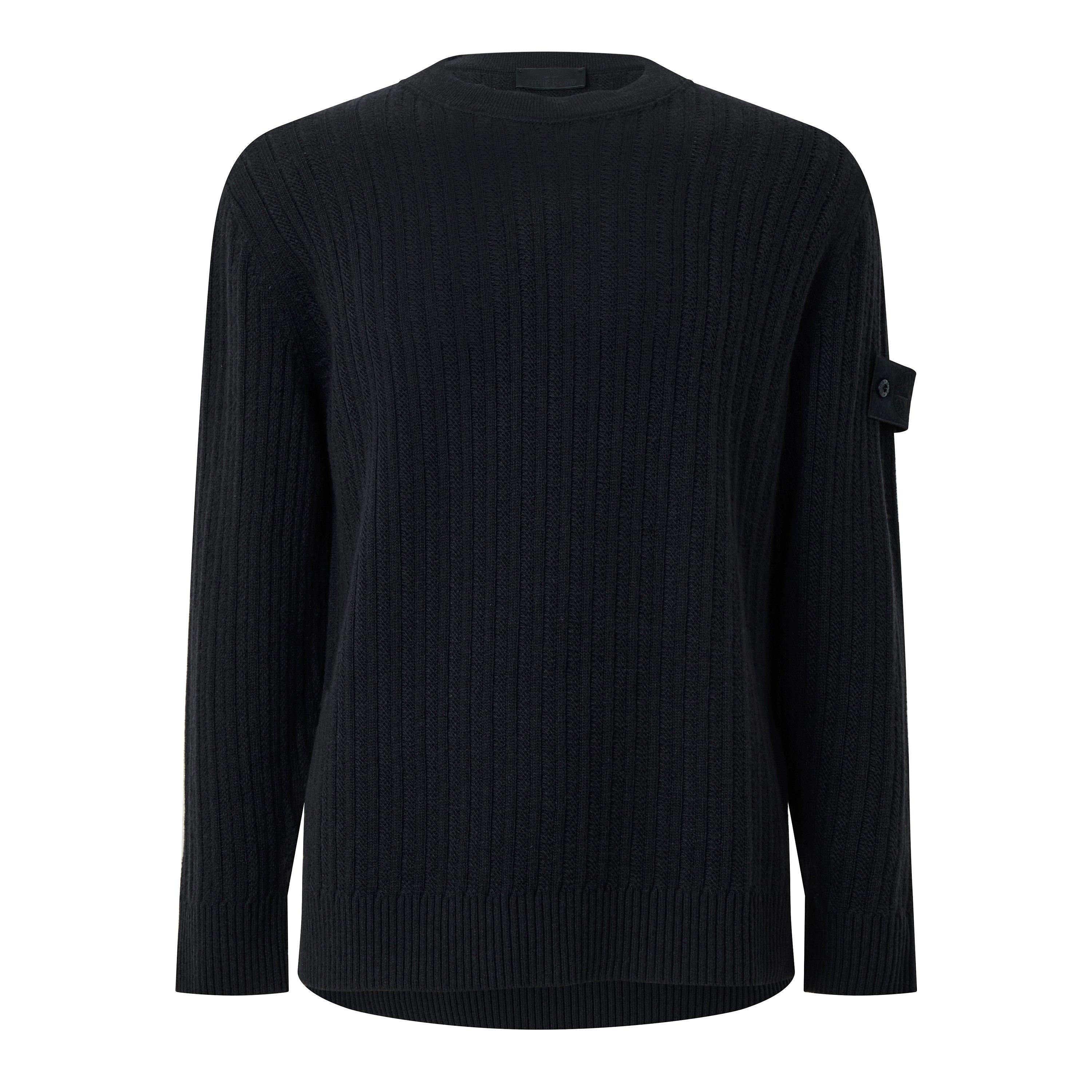 Navy V0020 - Stone Island - Stone GH Rib Crew Sn64 - 1