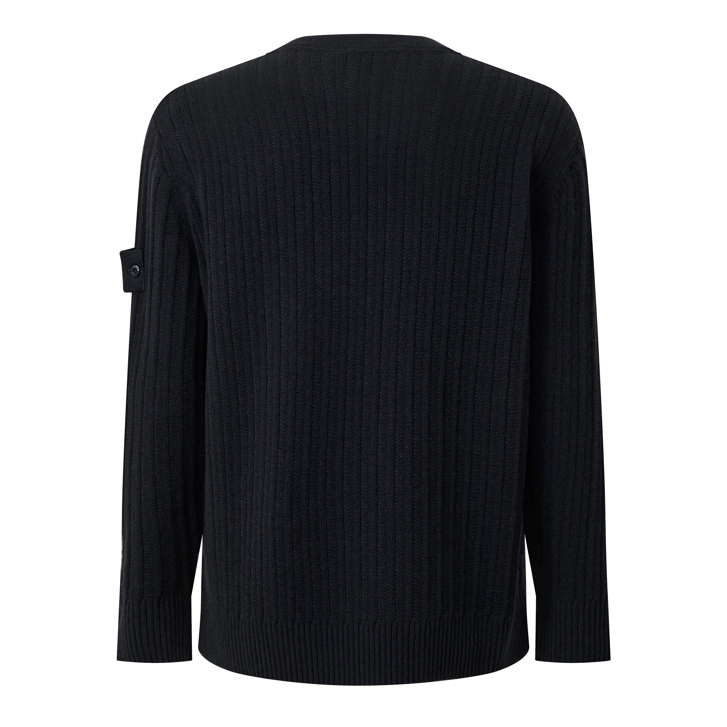 Navy V0020 - Stone Island - Stone GH Rib Crew Sn64 - 2