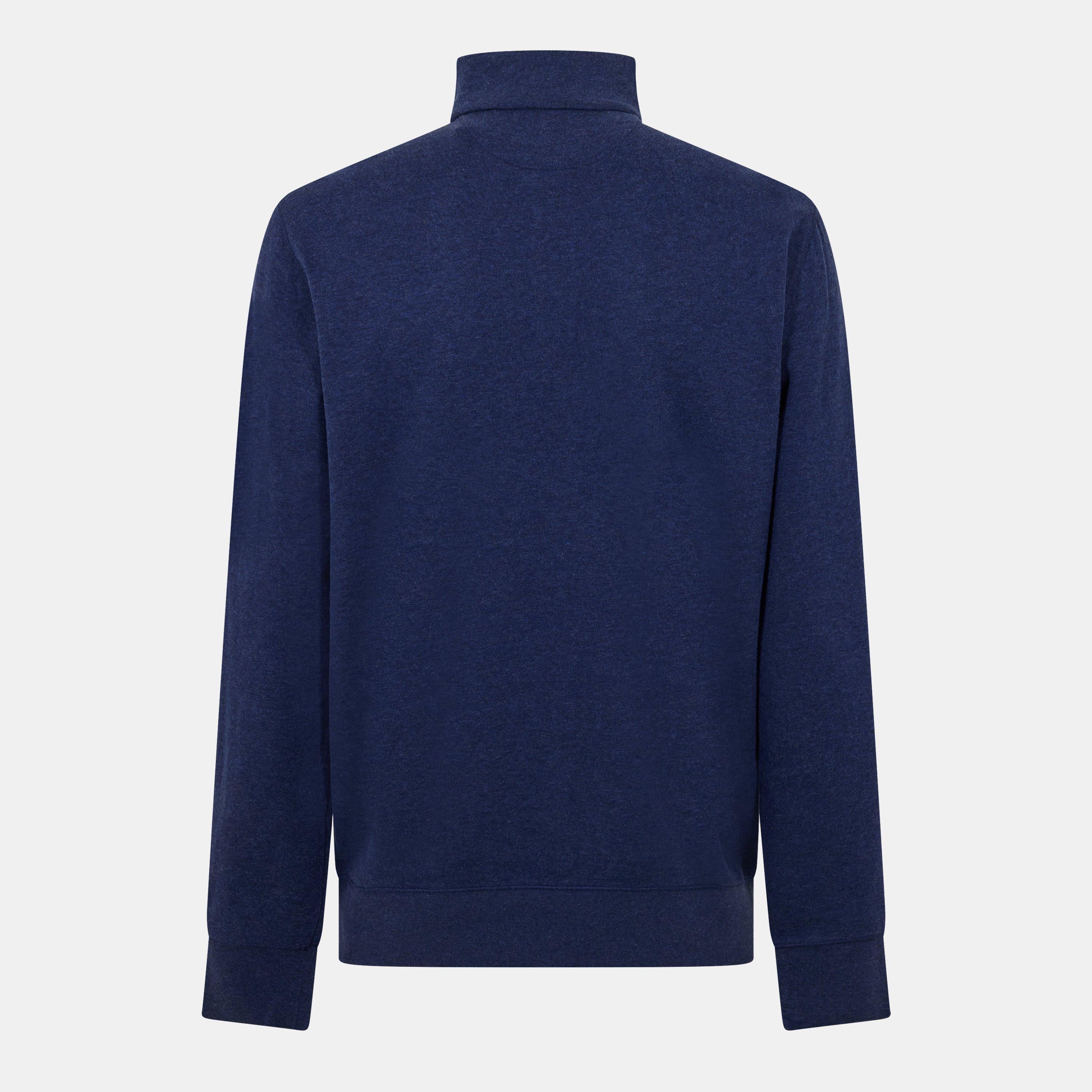 Spring Navy - Ralph Lauren - Men's Quarter Zip Knitted Top - 2