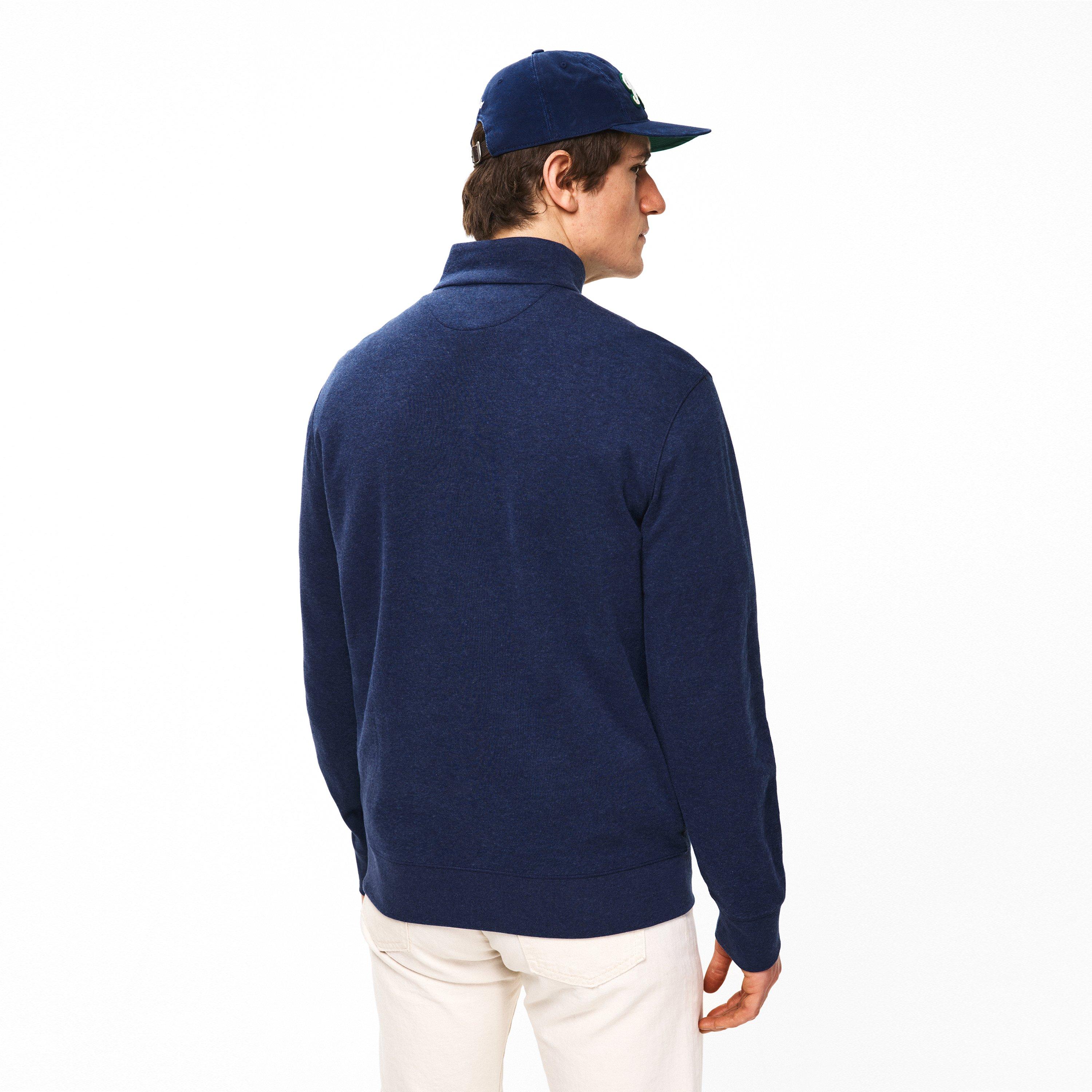 Spring Navy - Ralph Lauren - Men's Quarter Zip Knitted Top - 4