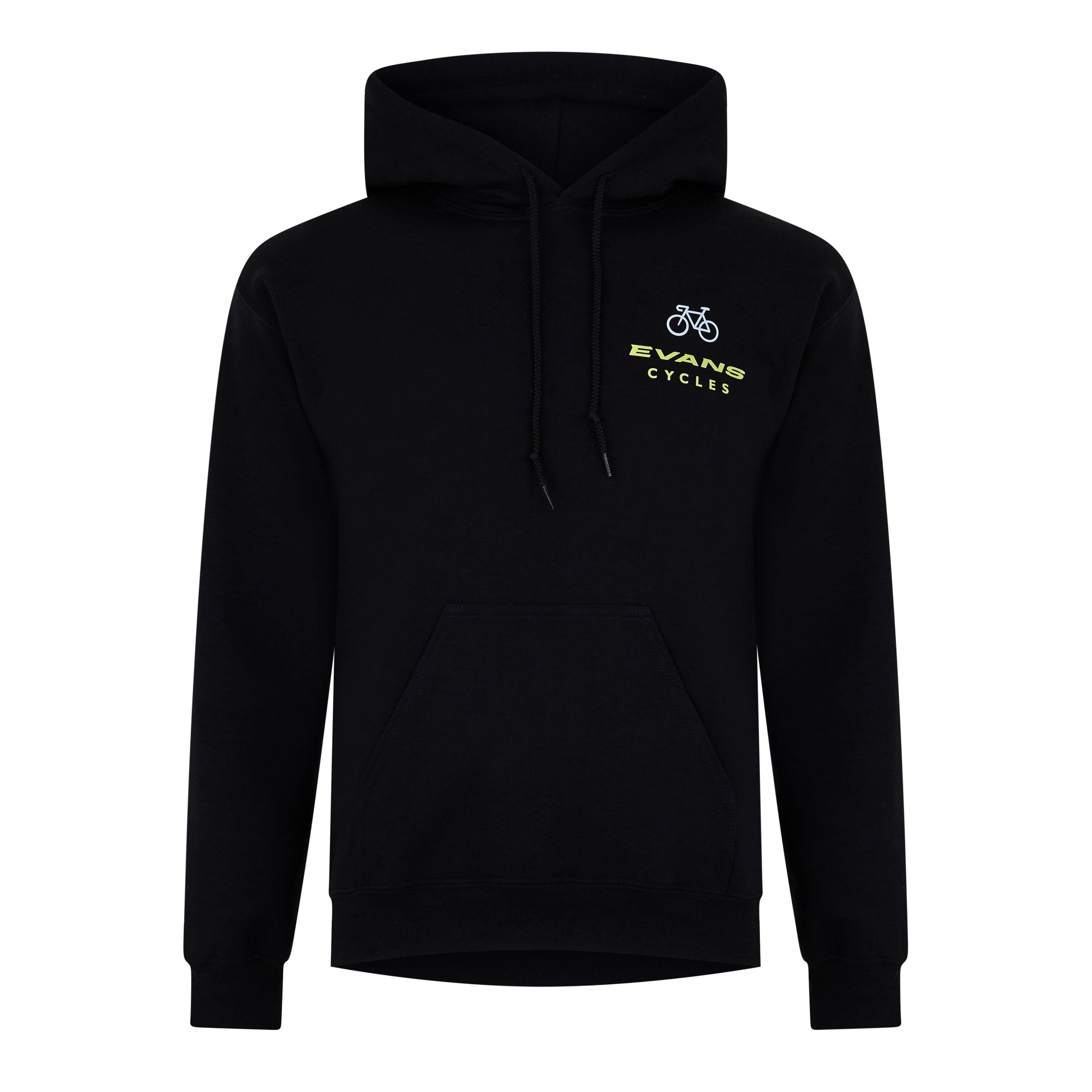 black - Evans - Men's Staff Uniform Hoodie - 1