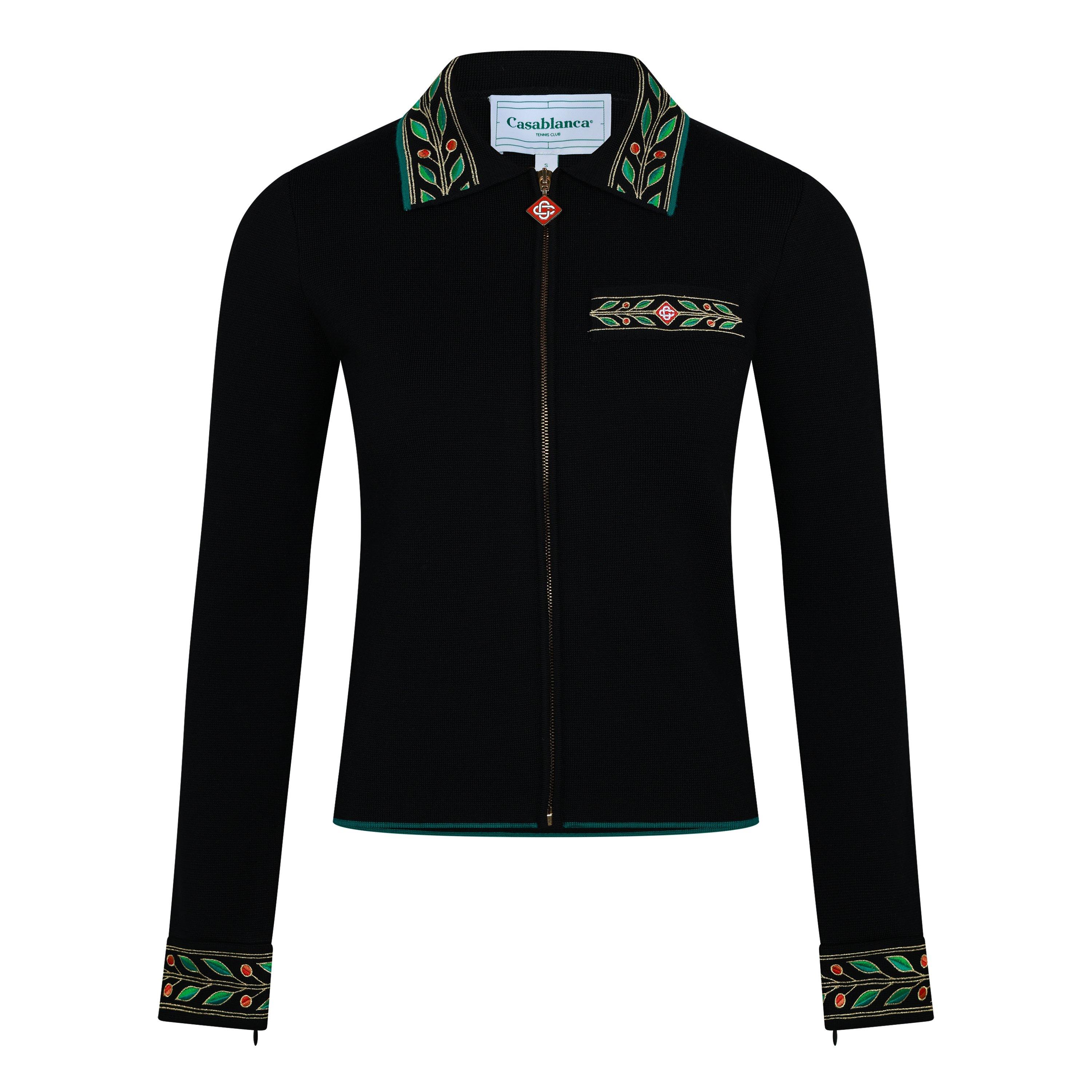 Black - Casablanca - Casa Embroidered Lau Ld99 - 1