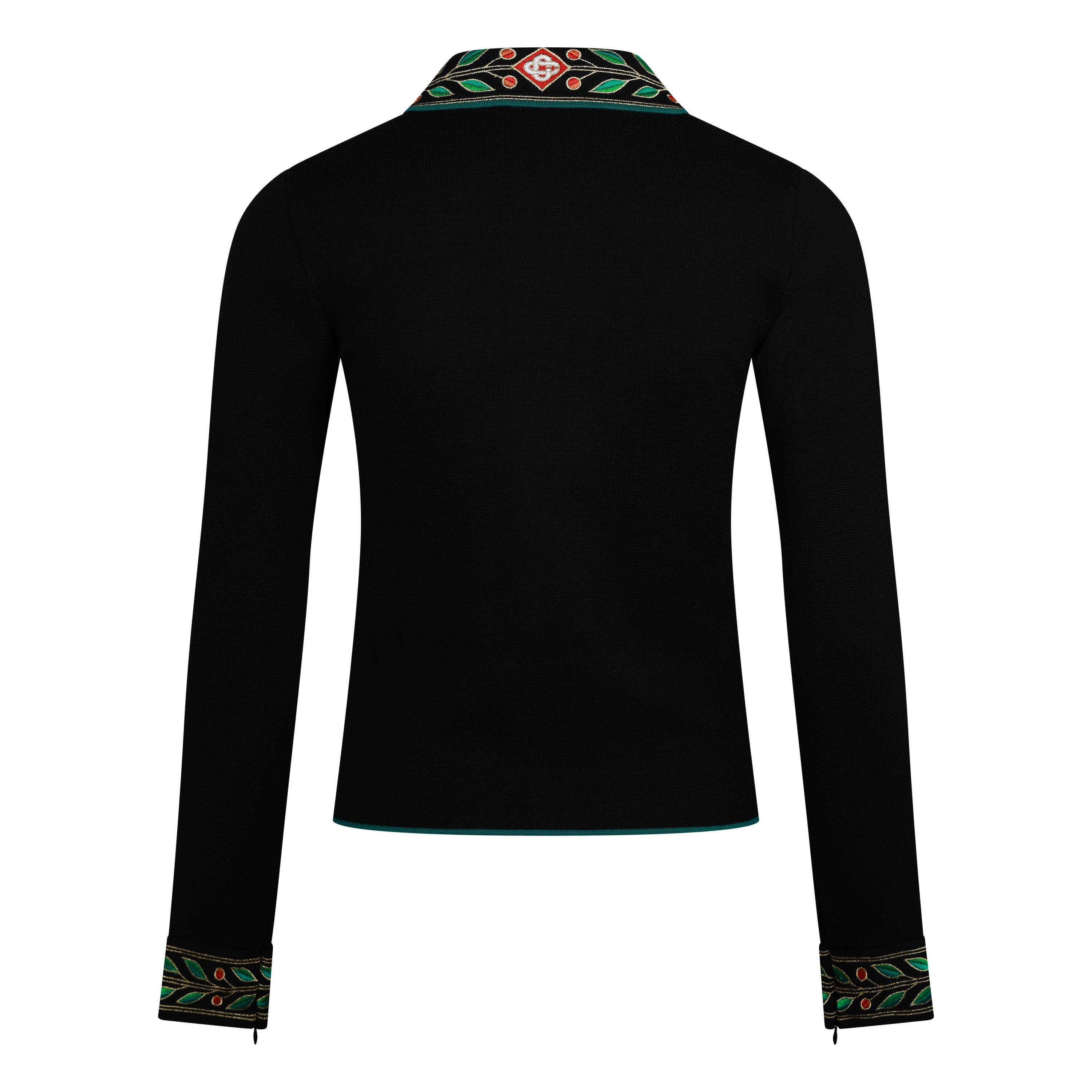 Black - Casablanca - Casa Embroidered Lau Ld99 - 2