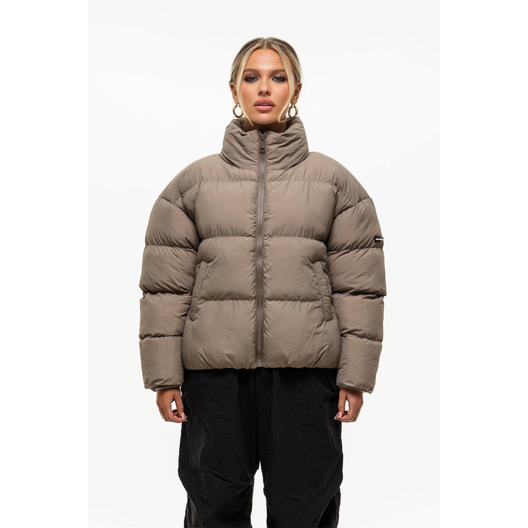 Good For Nothing Womens Technical Funnel Neck Puffer Jacket