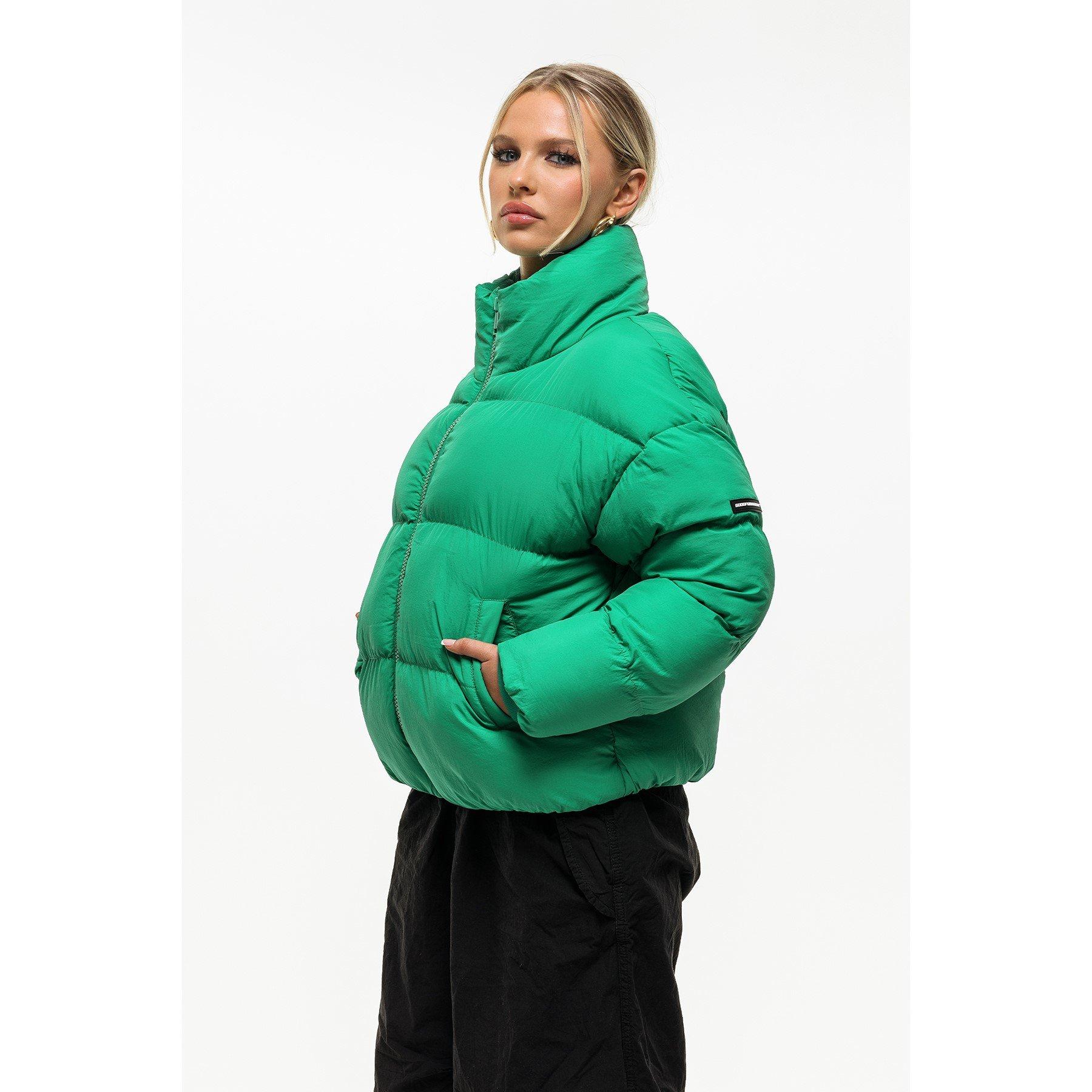 Vert - Good For Nothing - Oversized Water Resistant Short Puffer Jacket - 4