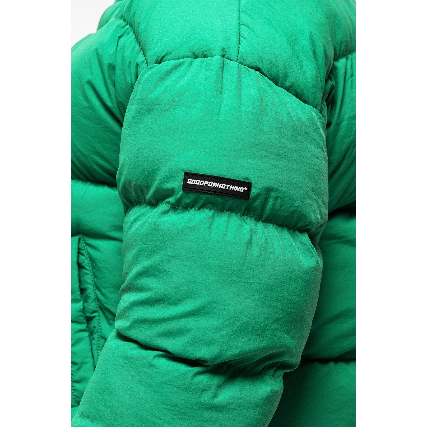 Vert - Good For Nothing - Oversized Water Resistant Short Puffer Jacket - 6