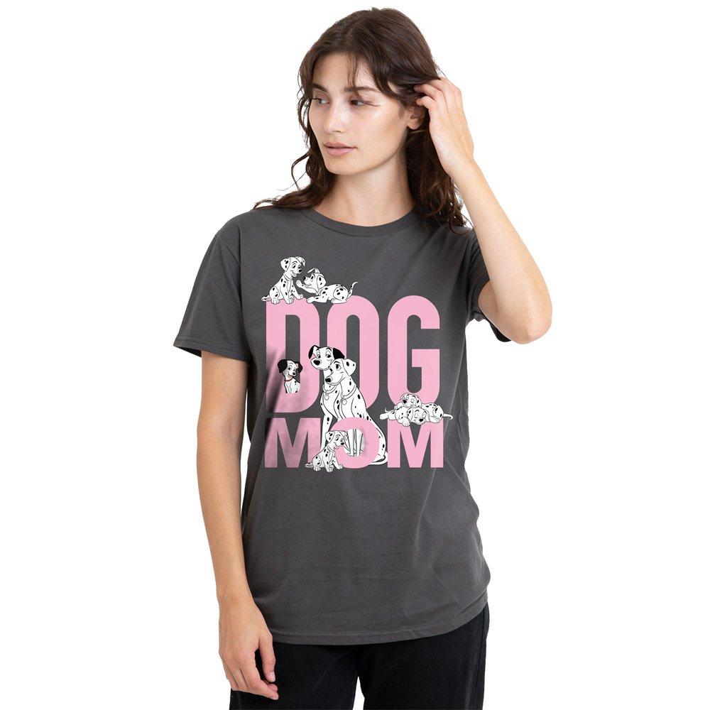 Light Grey - Disney - 101 Dalmatians Dog Mom T-Shirt Light Graphite - 1
