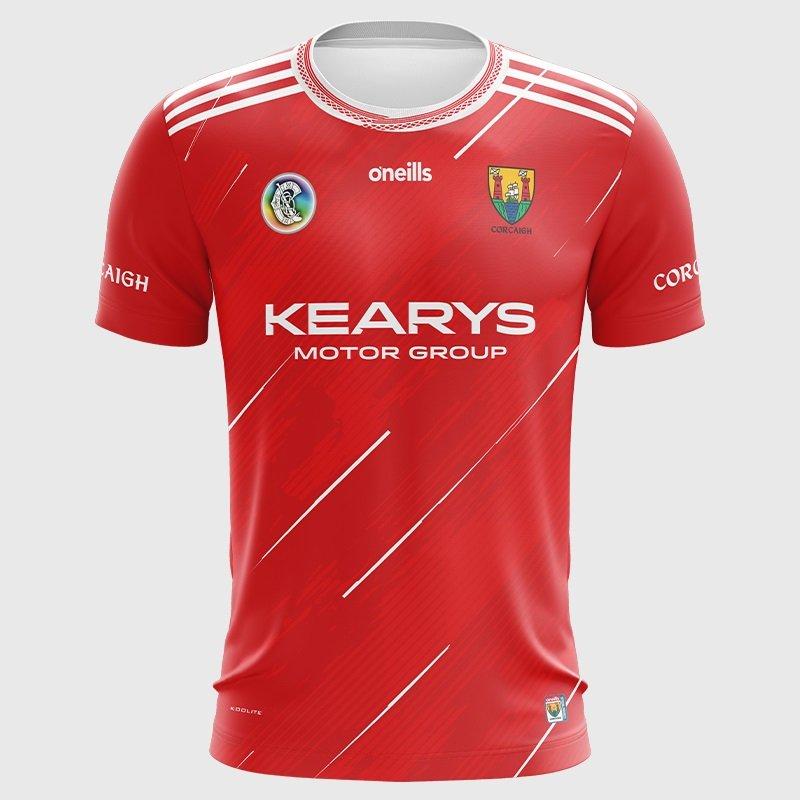 ONeills Cork Camogie Training Shirt Womens