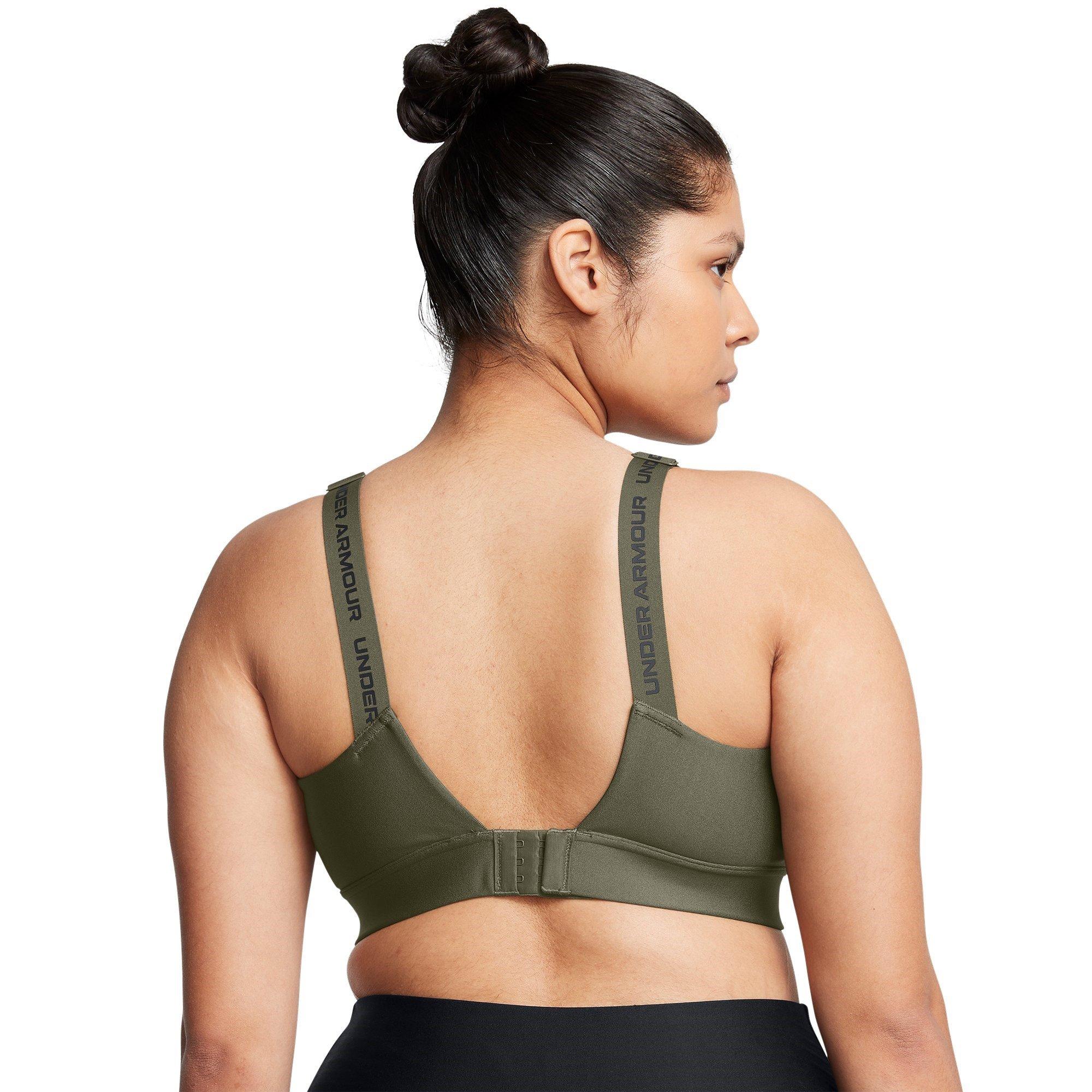 Green - Under Armour - Women's Infinity Medium Impact Sports Bra - 6