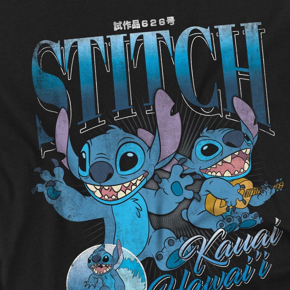 Black - Disney - Lilo And Stitch Homage T-Shirt Black - 2