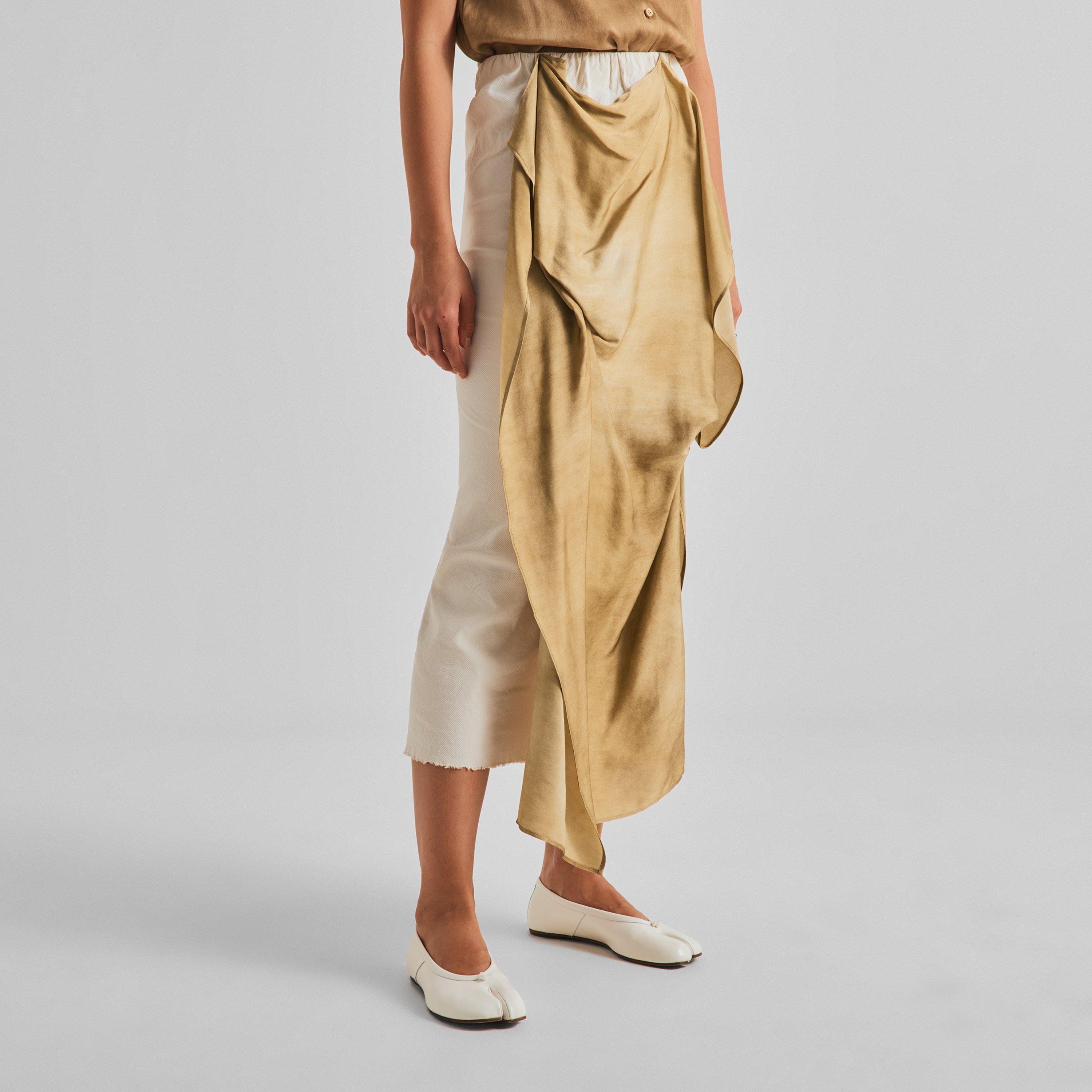 Off White - Uma Wang - Women's Gale Midi Skirt - 3