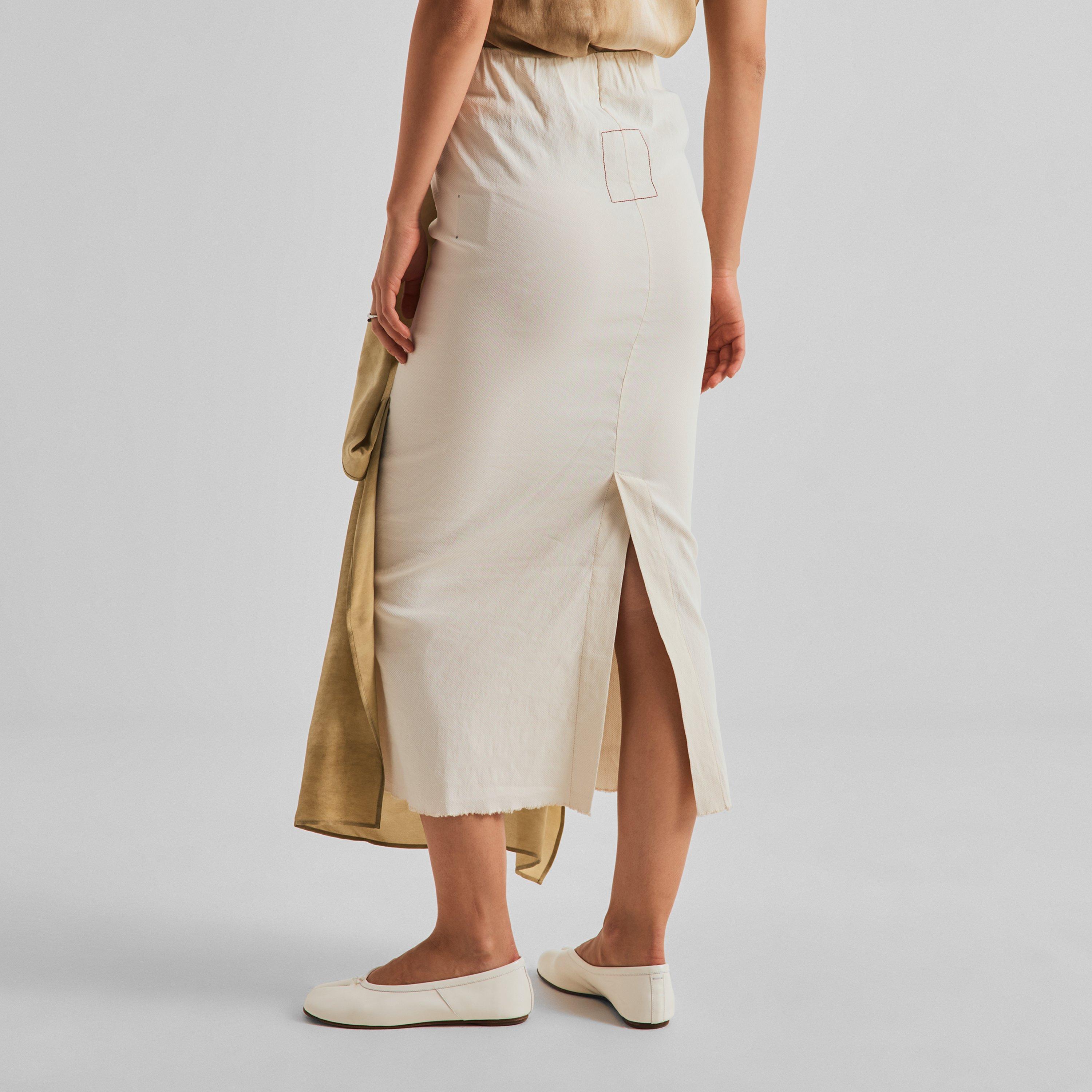 Off White - Uma Wang - Women's Gale Midi Skirt - 4