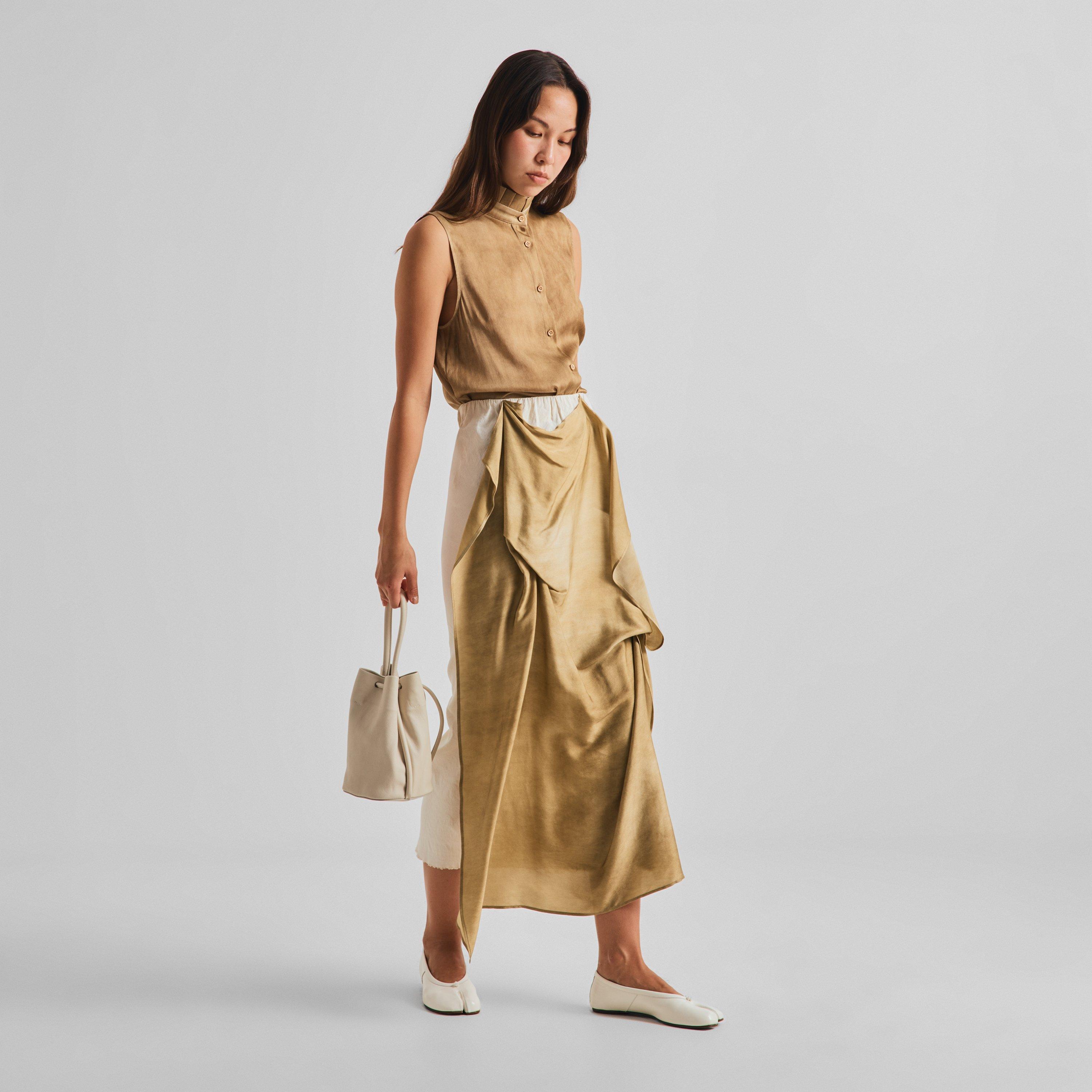 Off White - Uma Wang - Women's Gale Midi Skirt - 6