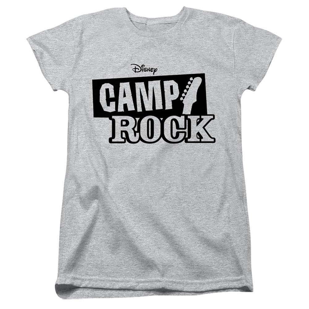 Light Grey - Disney - Camp Rock Mono Logo Tee Athletic Heather - 1