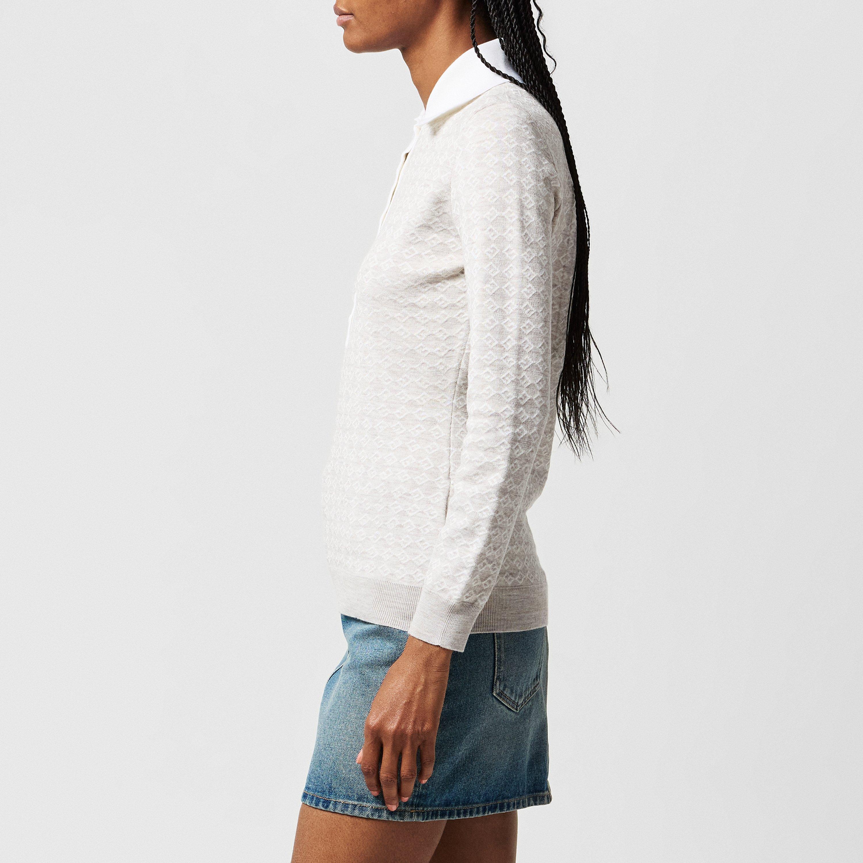 Beige - GIVENCHY - Stretch-Wool Blend Polo Shirt - 2