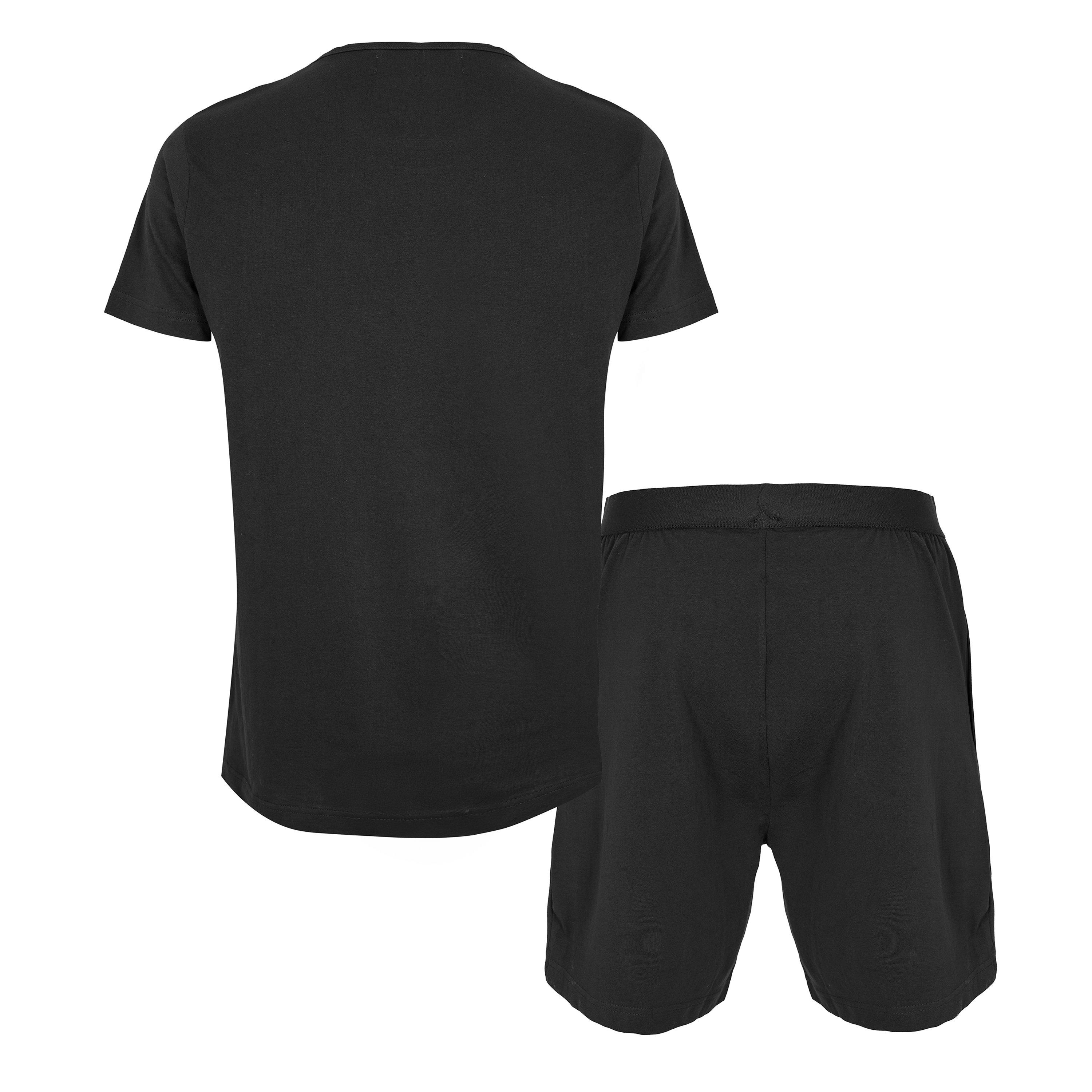 Black - G Star - Men's Vine T&S Short Sleeve Pyjama Set - 2