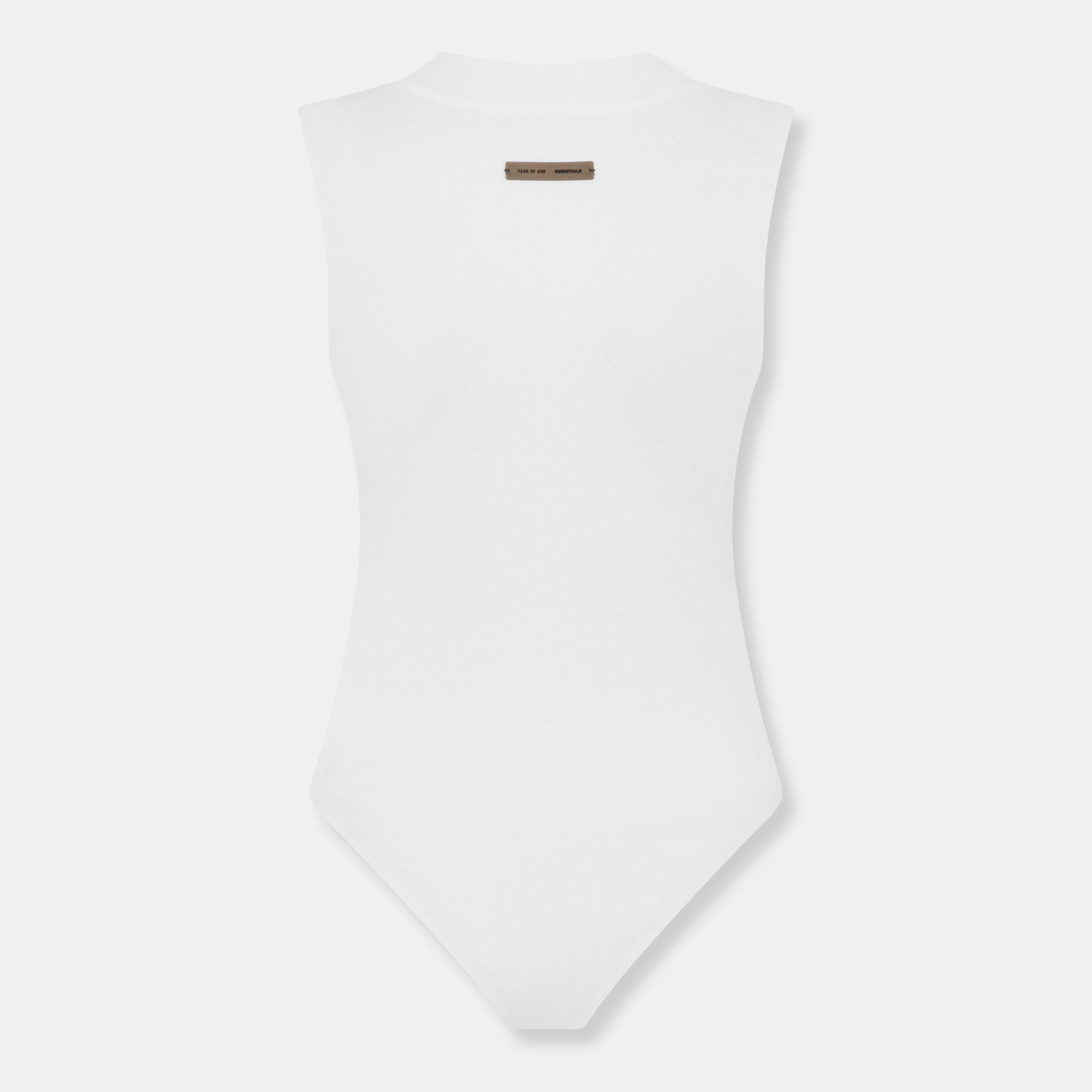Cloud White - Fear Of God Essentials - Logo Bodysuit - 2