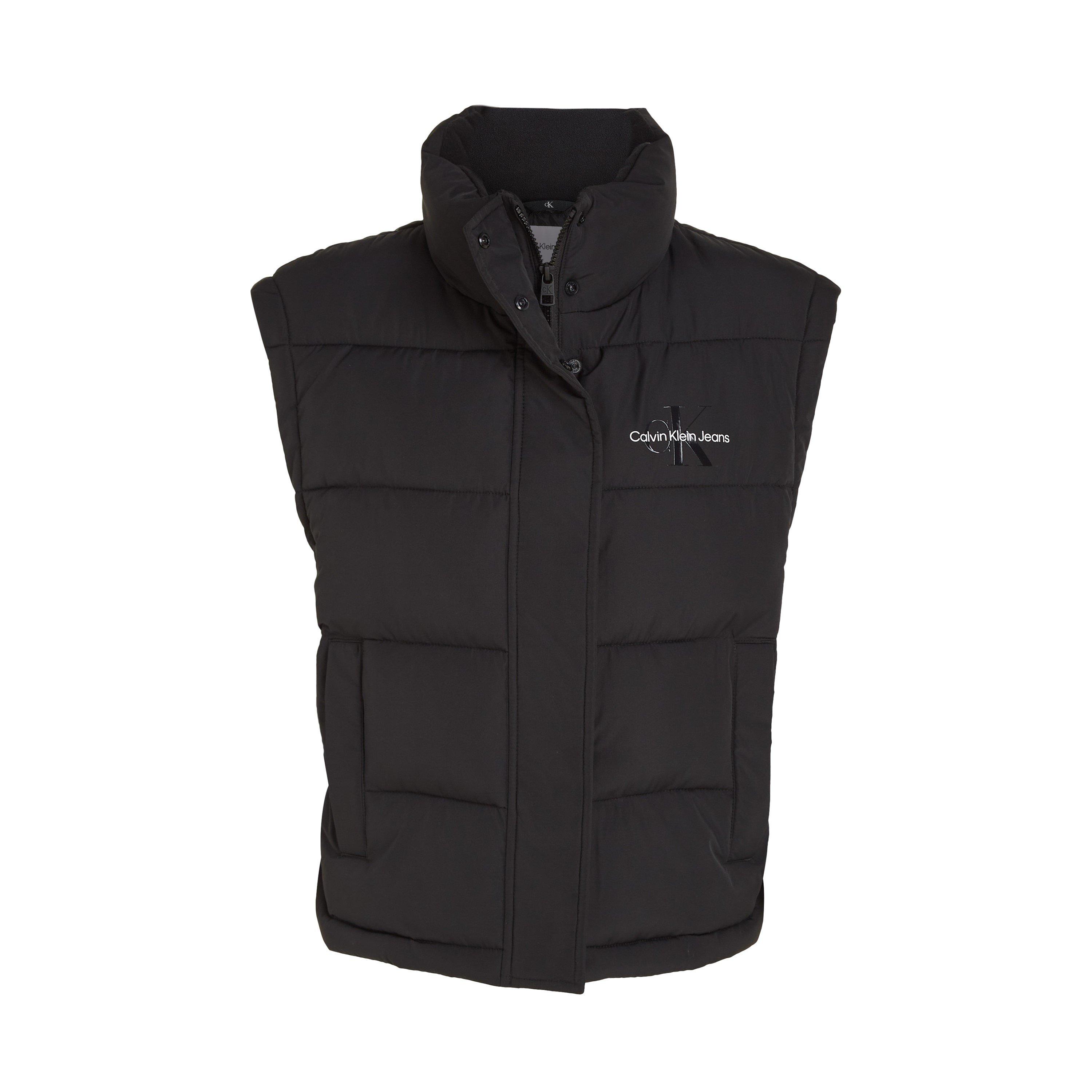 CK Black - Calvin Klein Jeans - Women's Calvin Klein Essential Water Resistant Gilet - 1
