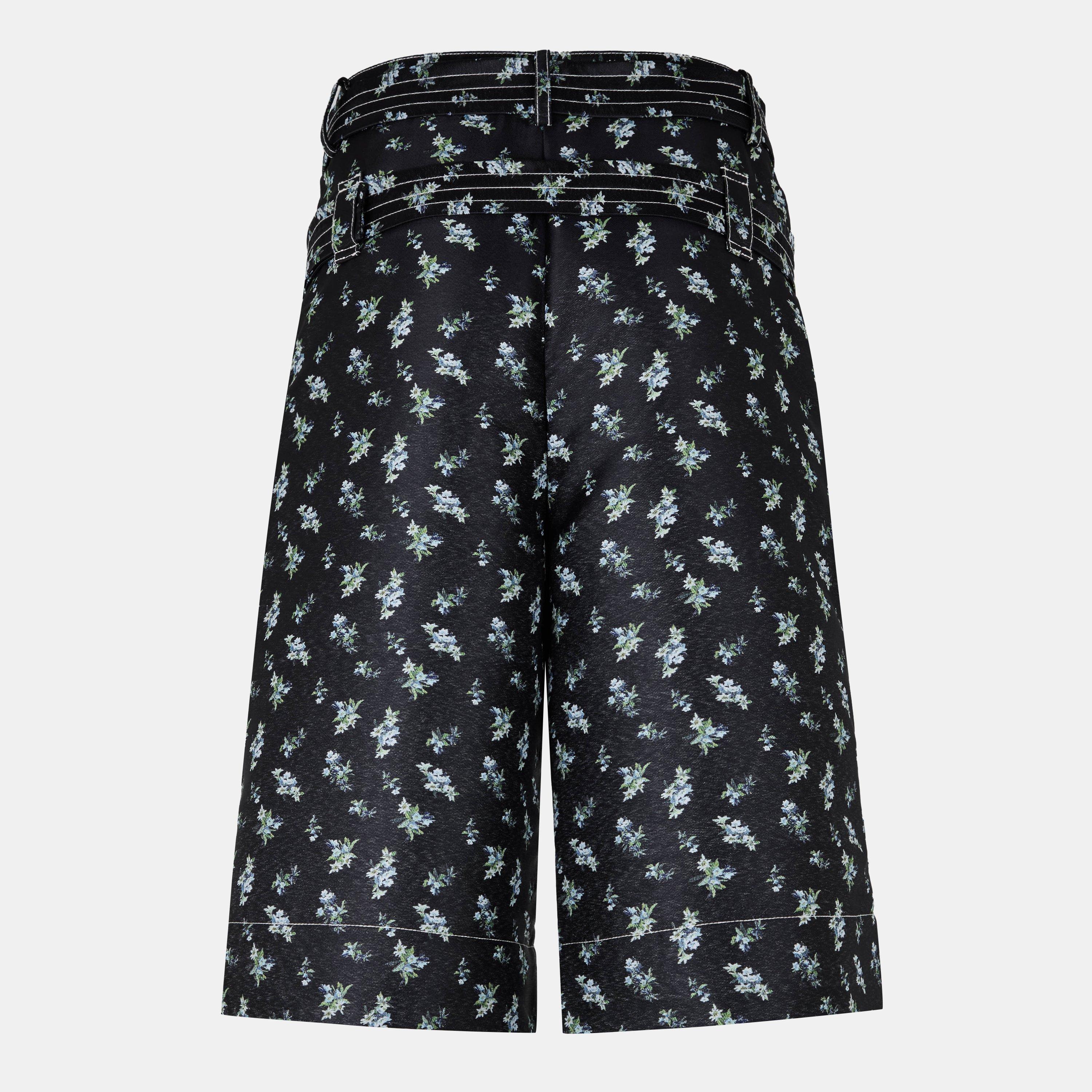 Ganni Jacquard Shorts | Flannels