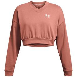 Under Armour Under Armour Ua Rival Terry Os Crop Crw Sweatshirt Womens