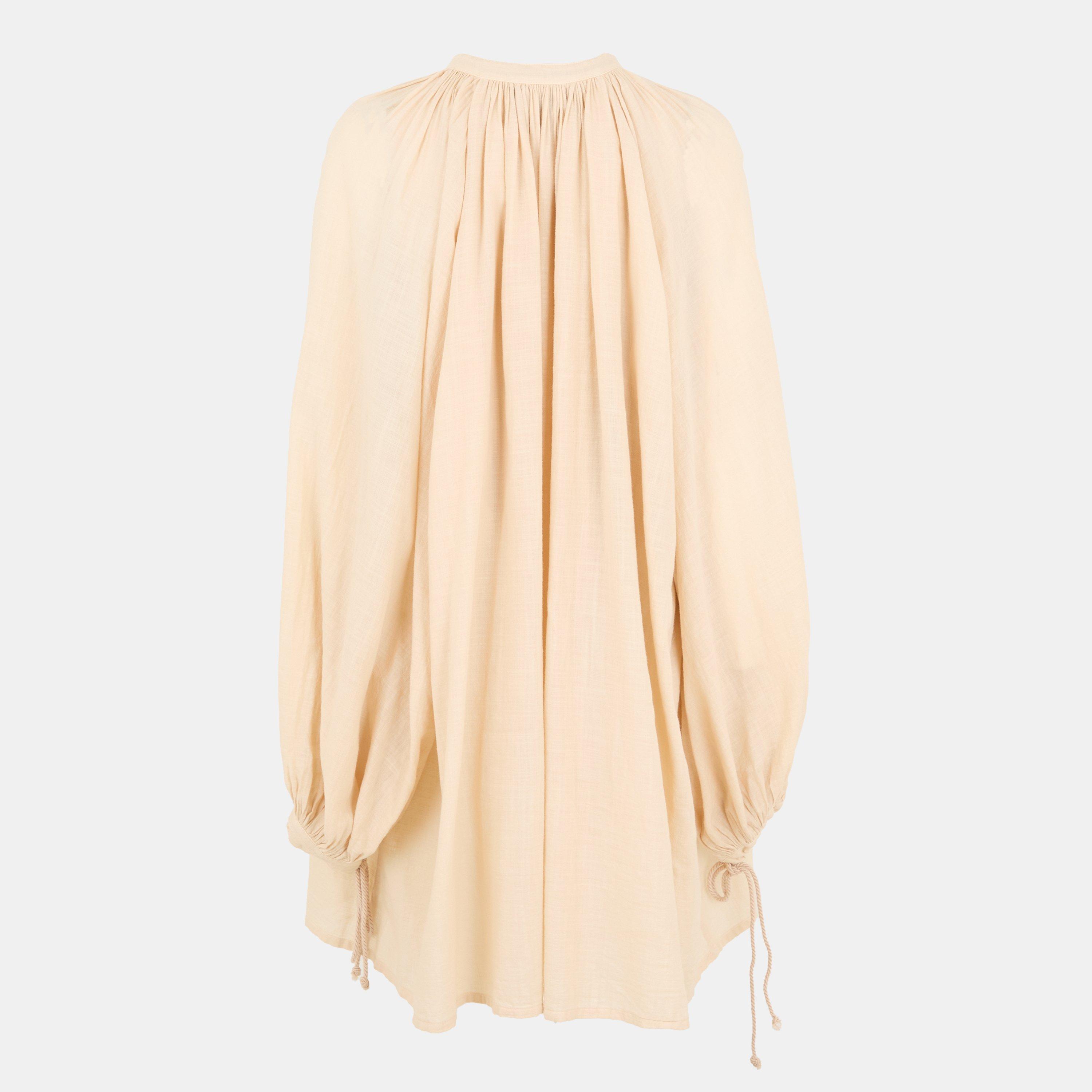 Sand Beige/Mix - Gucci - Women's Long Sleeve Plain Shirt - 2