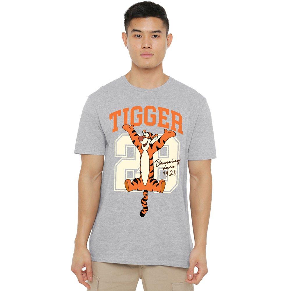 Light Grey - Disney - Winnie The Pooh Tigger Collegic 1928 T-Shirt Athl - 1