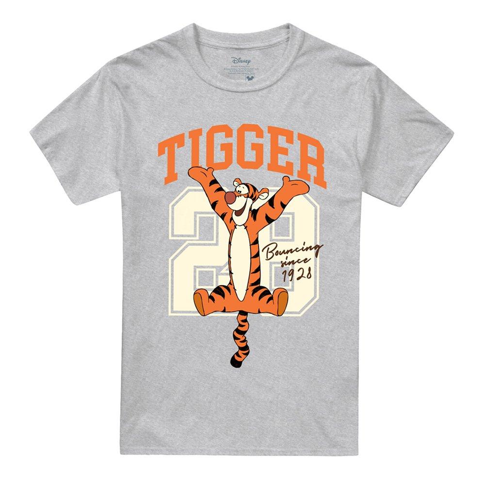 Light Grey - Disney - Winnie The Pooh Tigger Collegic 1928 T-Shirt Athl - 4