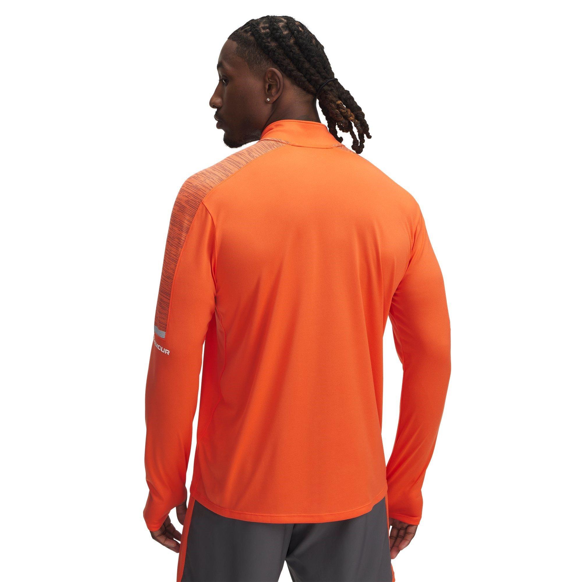 Orange - Under Armour - Tech Quarter-Zip Fleece - 2