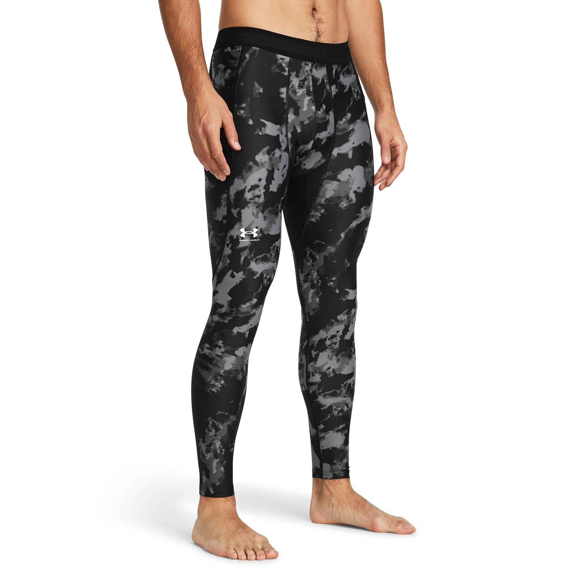 Black - Under Armour - Isochill Printed Leggings - 2