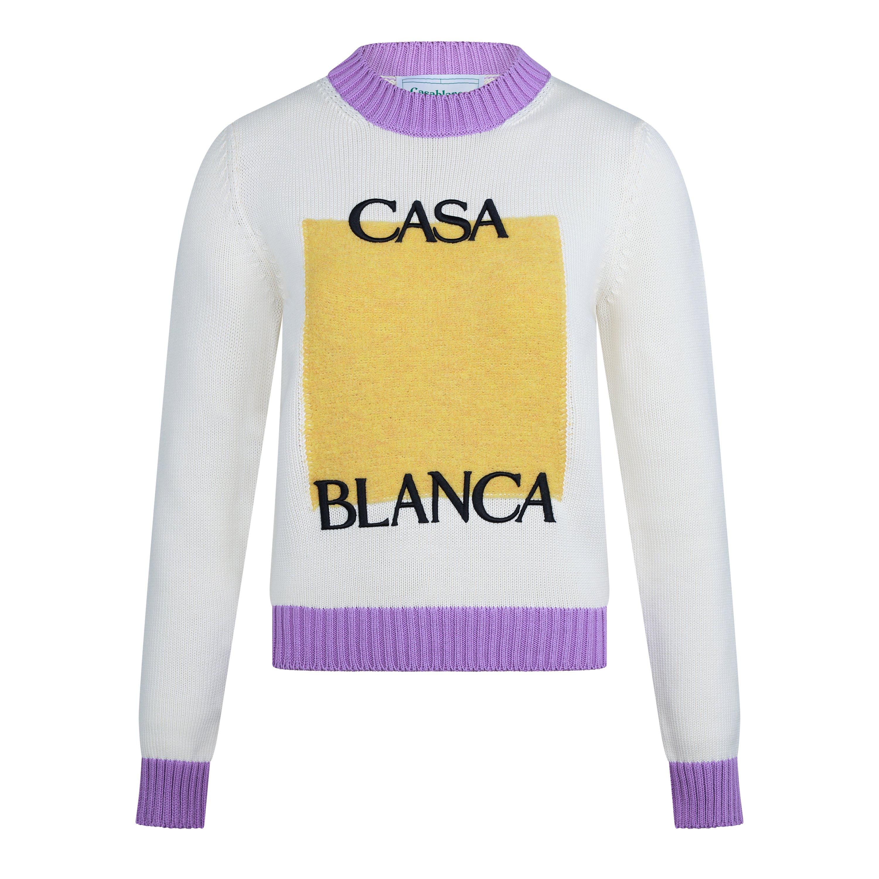 White - Casablanca - Casa Colourblock Swt Ld99 - 1