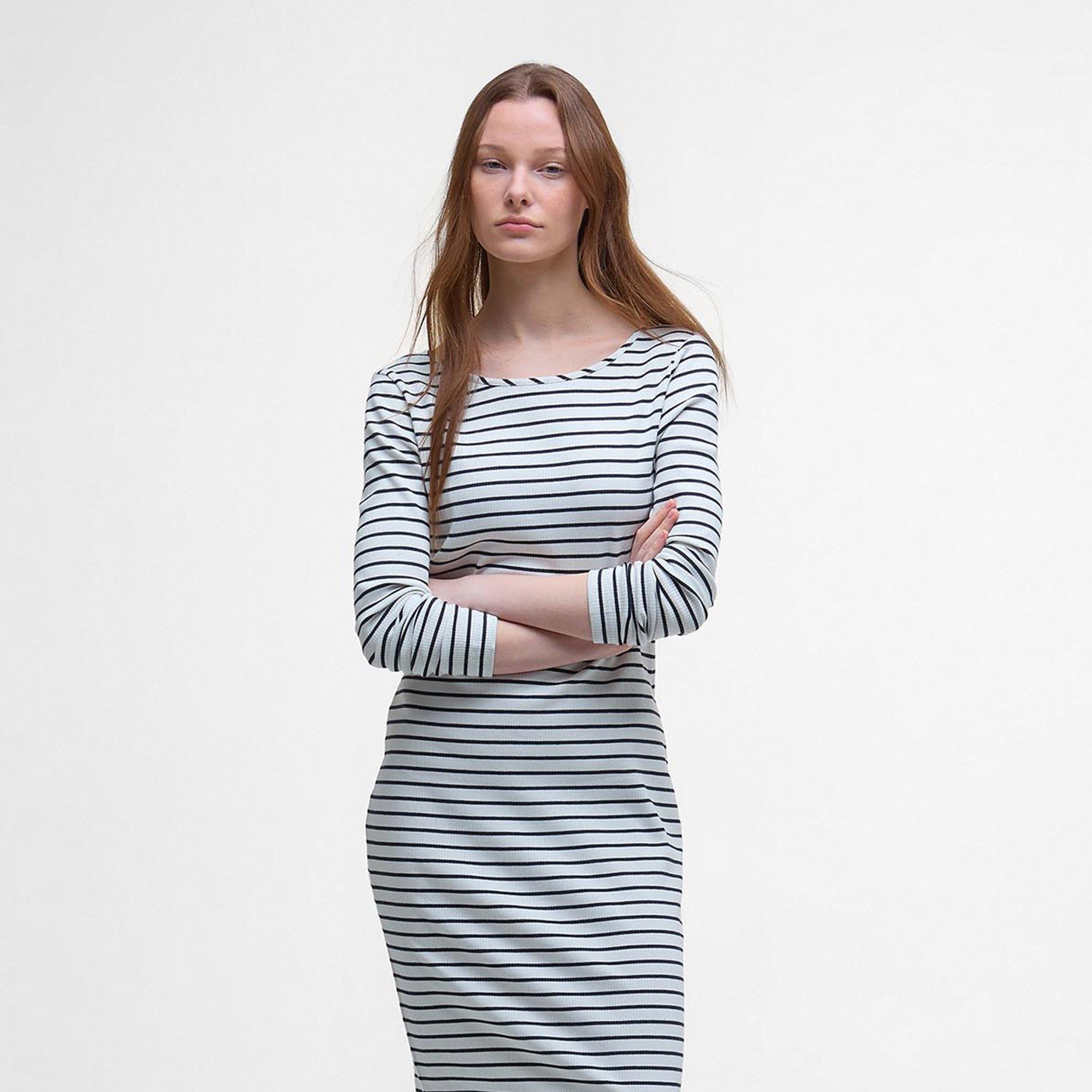 Cloud Stripe - Barbour - Women's Blake Bodycon Dress - 2