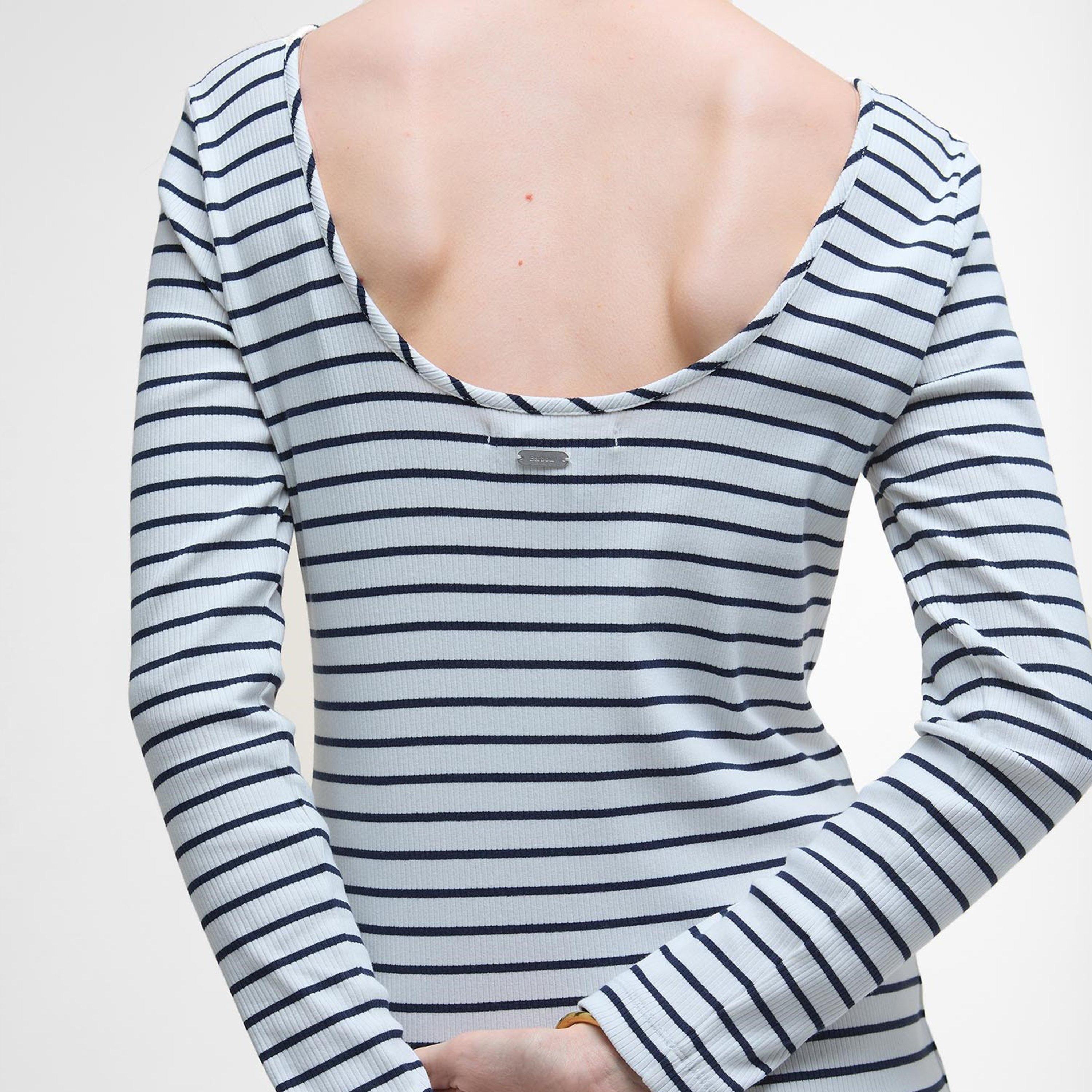 Cloud Stripe - Barbour - Women's Blake Bodycon Dress - 4