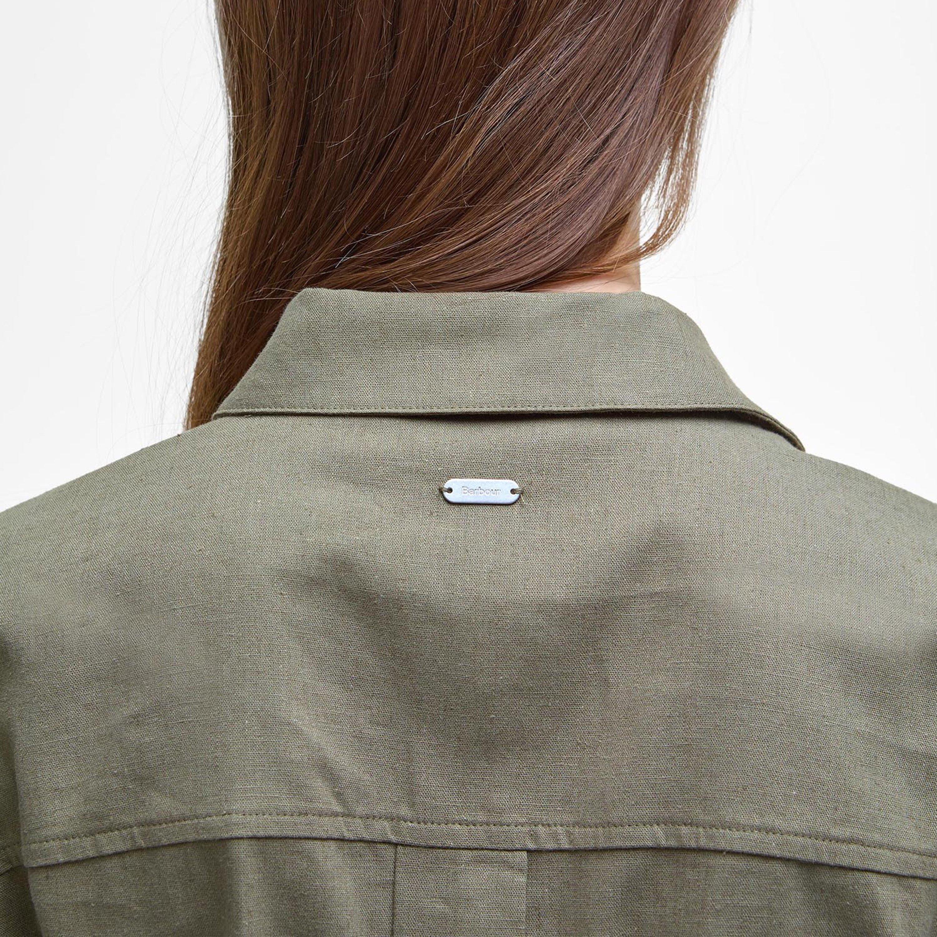 Dusky Green - Barbour - Women's Nicole Shirt Dress - 4
