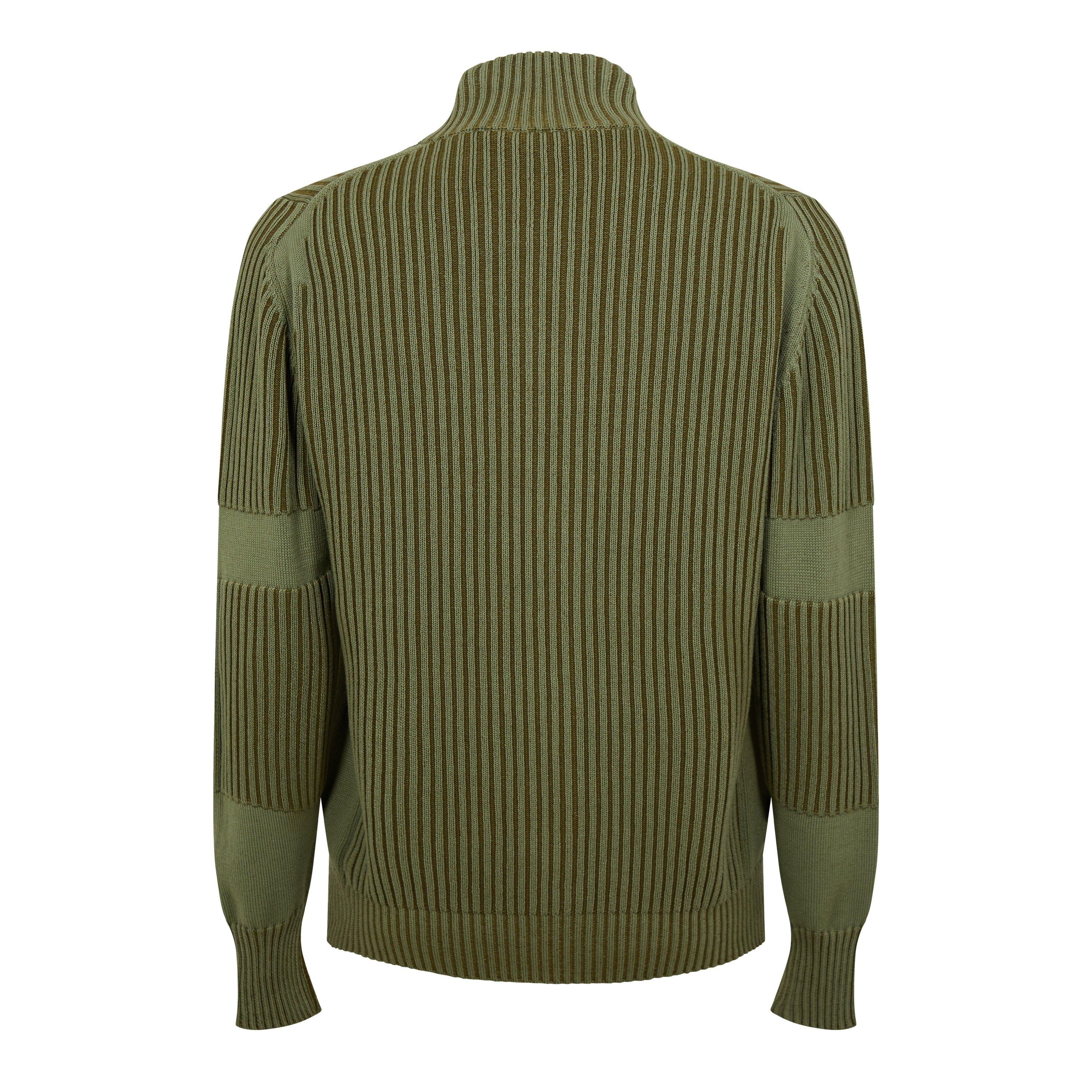 Khaki - Kenzo - Boke Flower Zipped Cardigan - 2