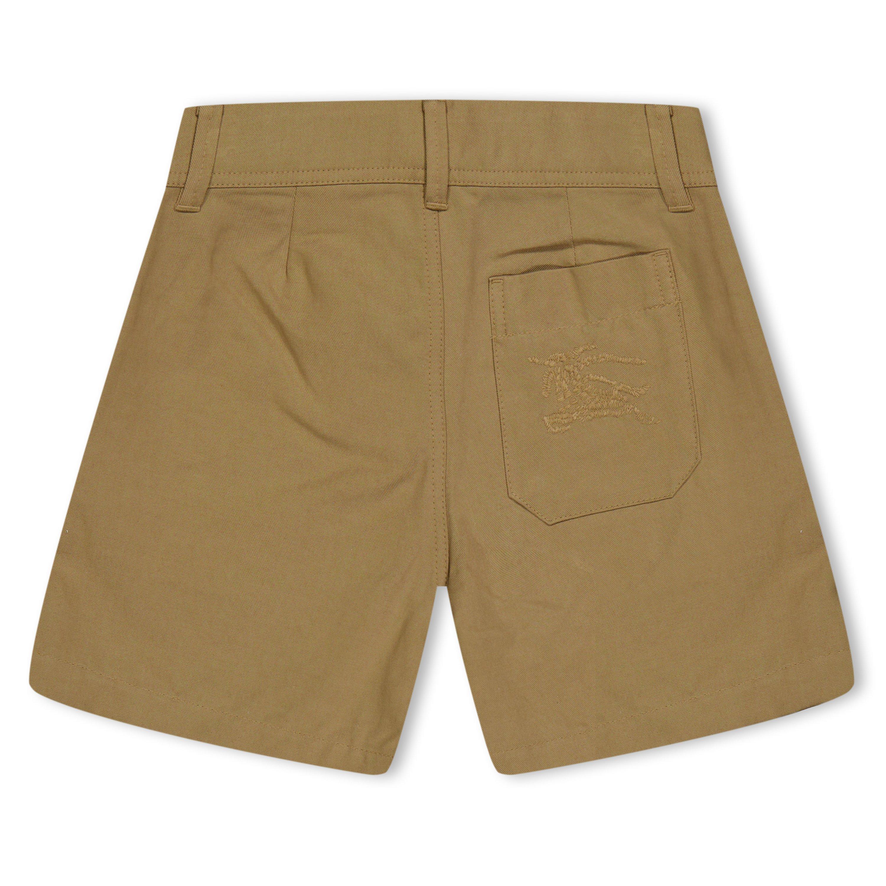 Sand B9719 - Burberry - Cotton Blend Shorts Juniors - 2