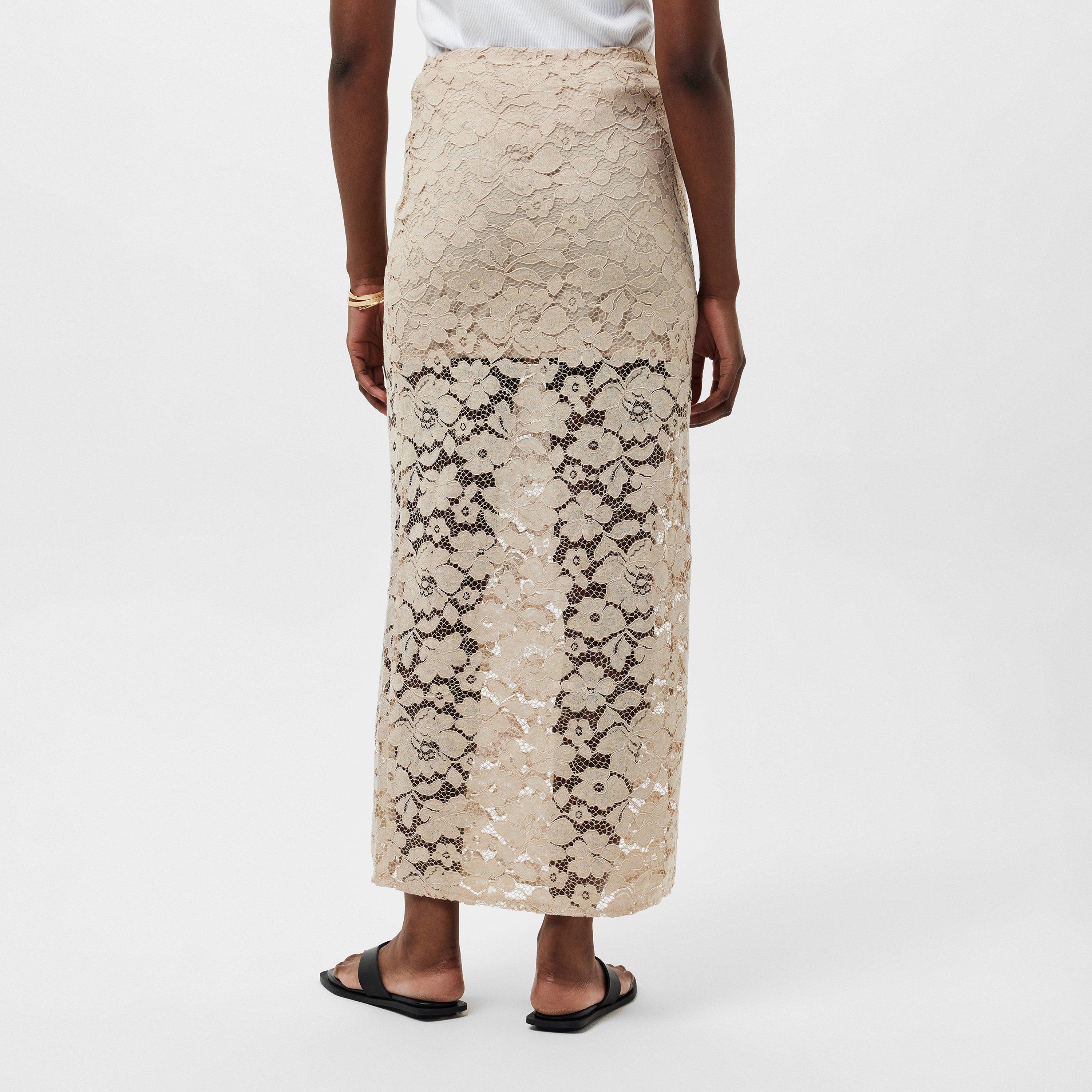 BEIGE - 4th and Reckless - Women's Elijah Slip Skirt - 4