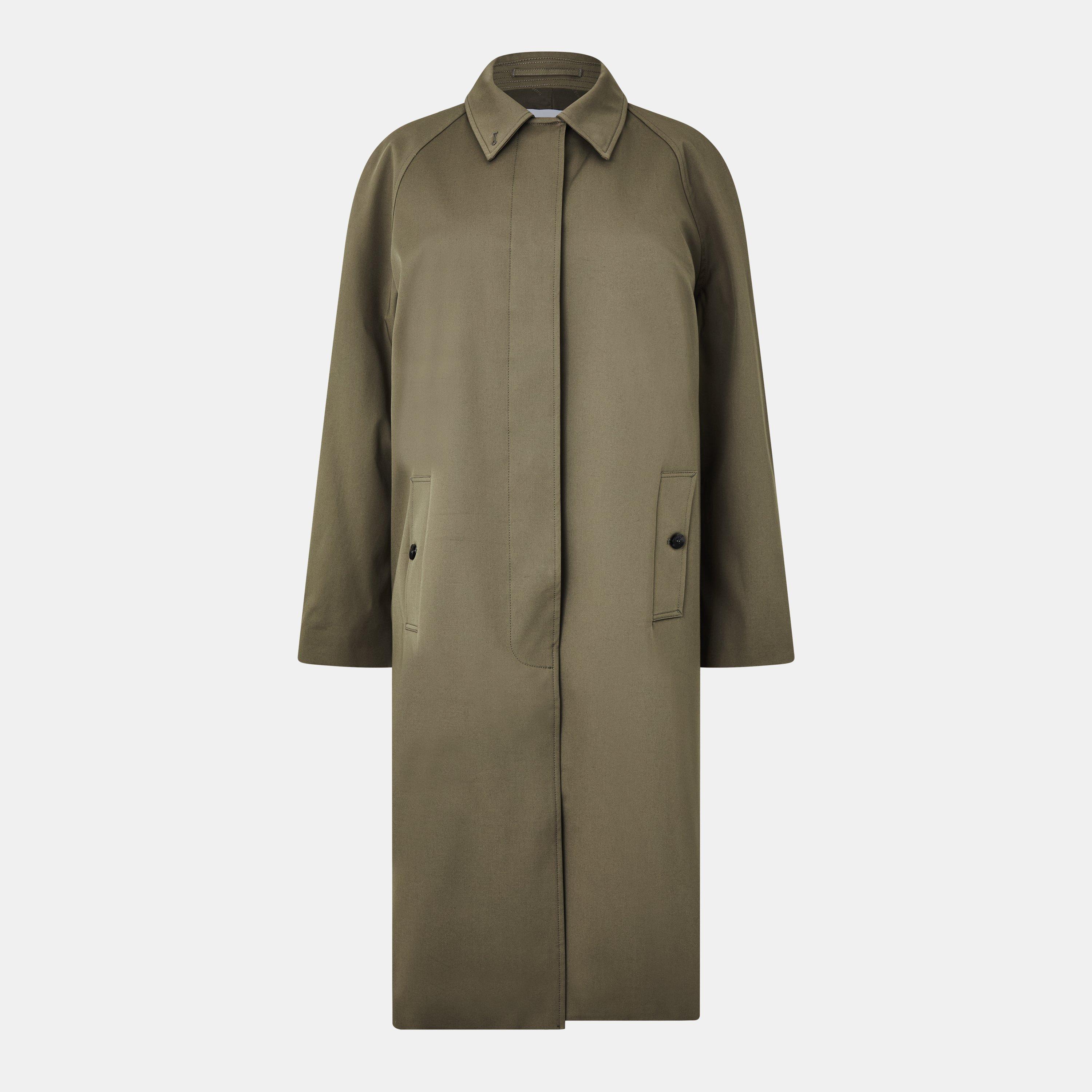 ARMY GREEN - Anine Bing - Women's Randy Oversized Trench Coat - 1