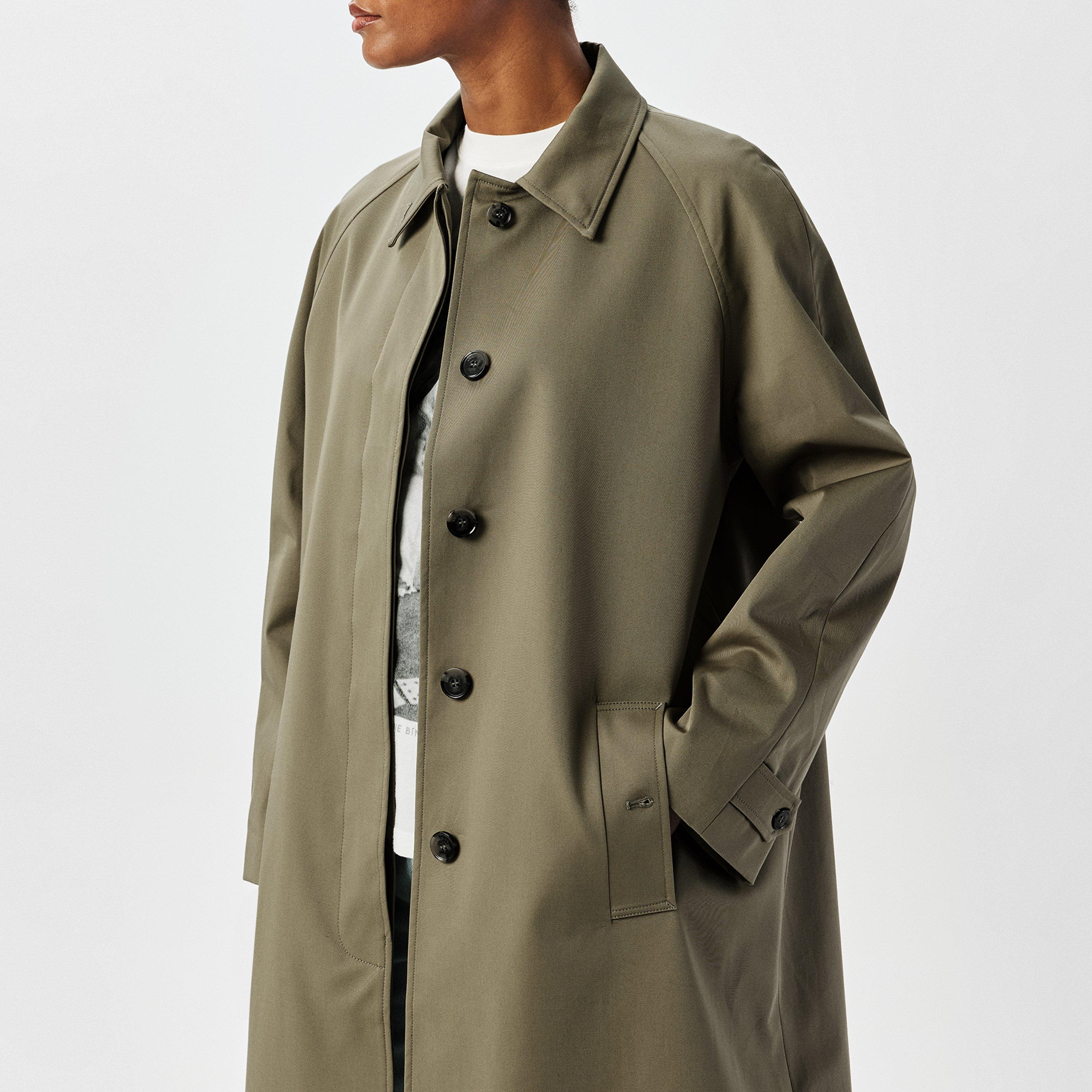 ARMY GREEN - Anine Bing - Women's Randy Oversized Trench Coat - 3