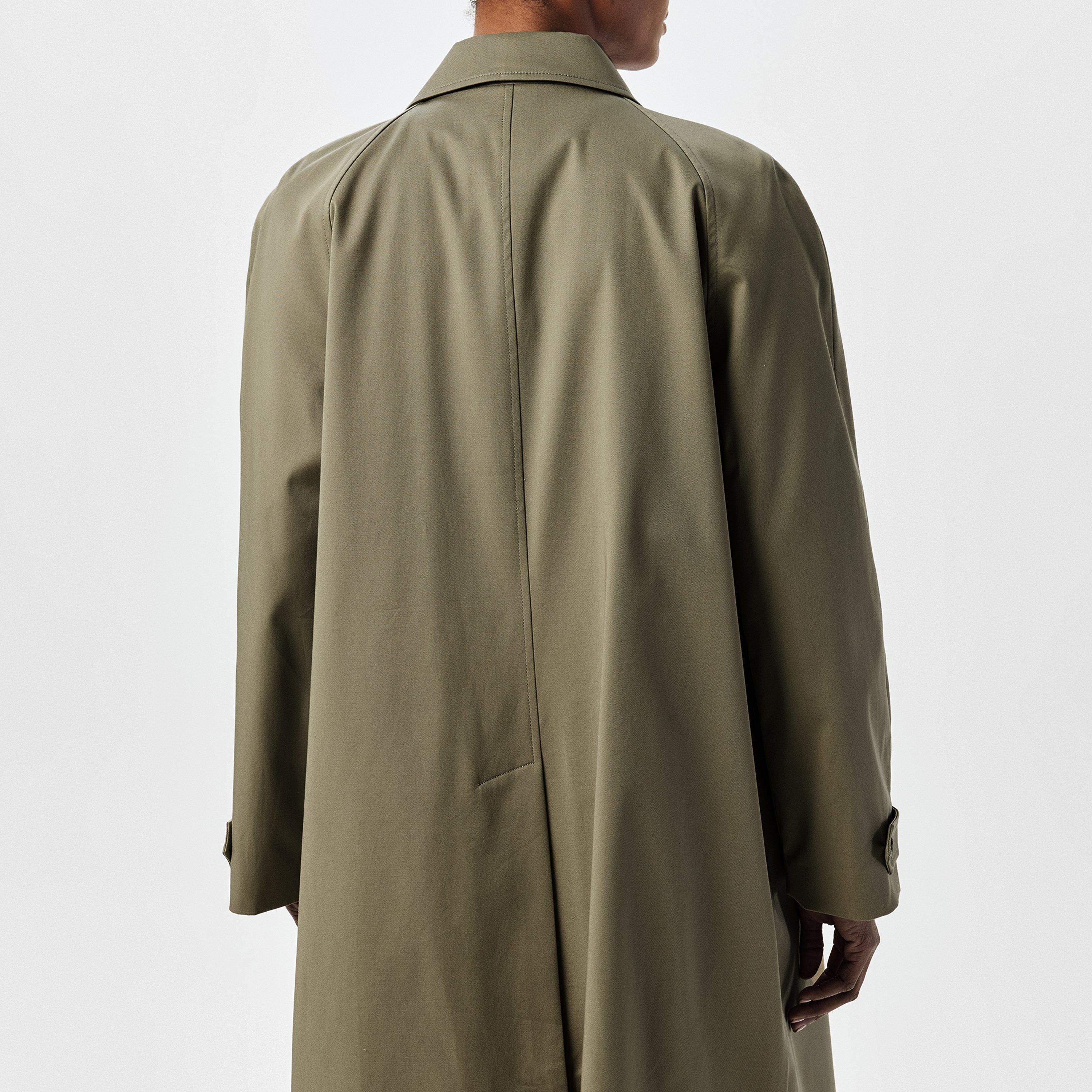 ARMY GREEN - Anine Bing - Women's Randy Oversized Trench Coat - 4