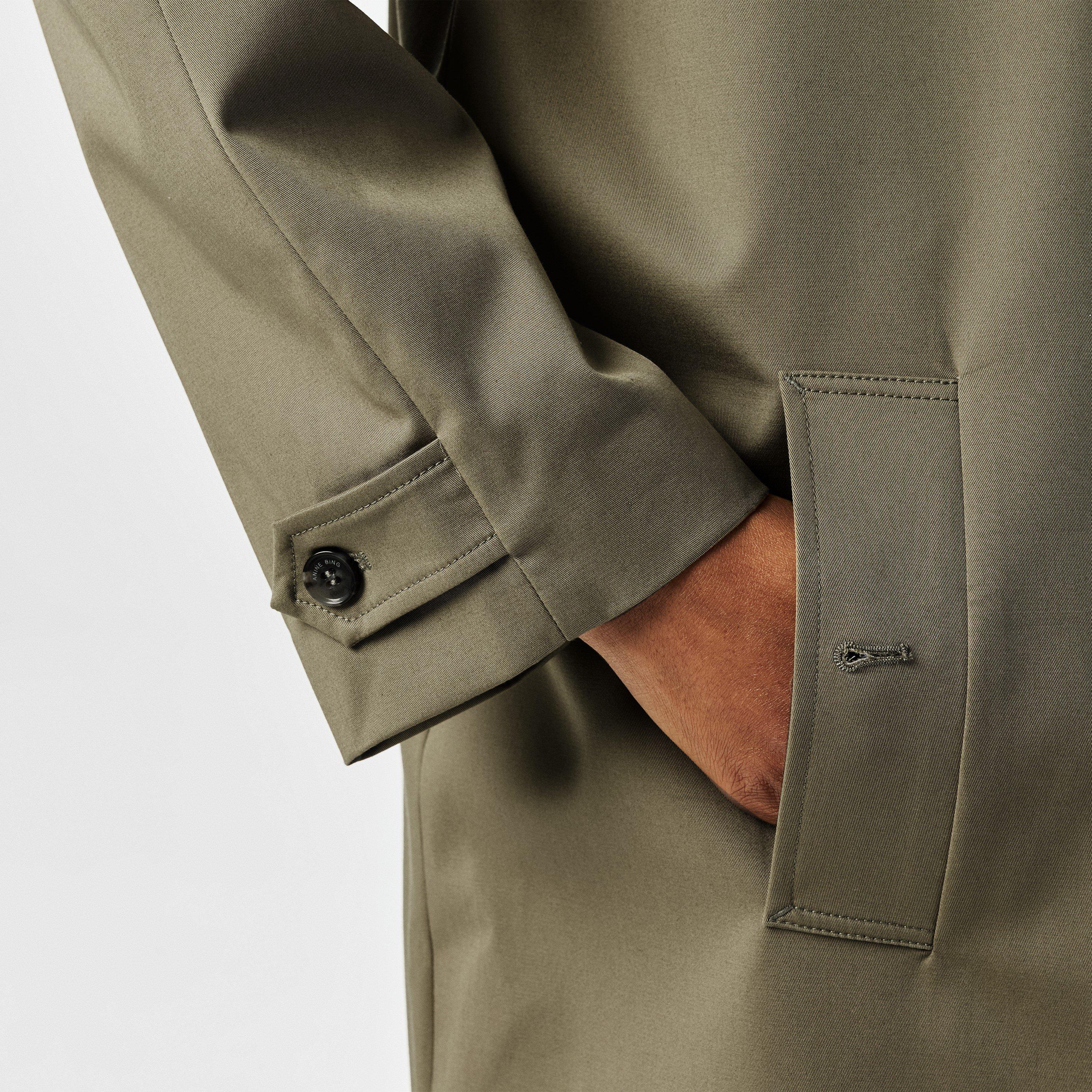 ARMY GREEN - Anine Bing - Women's Randy Oversized Trench Coat - 5