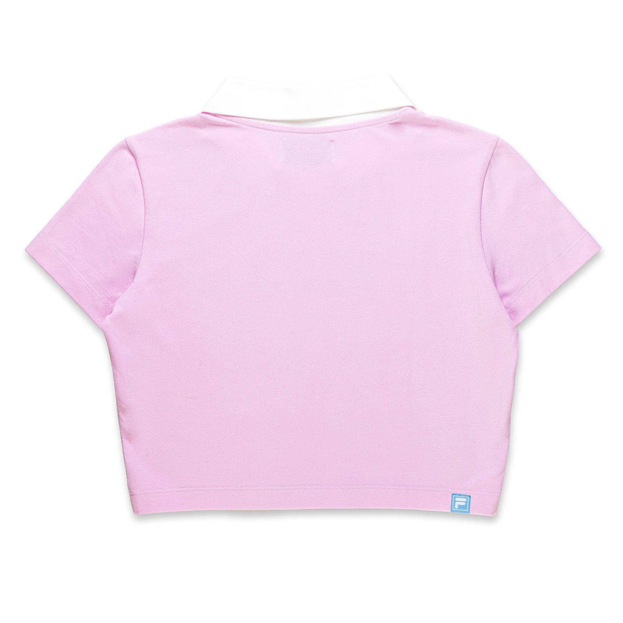 FONDANT PINK - Fila - Tennis Club Crop Top Womens - 2