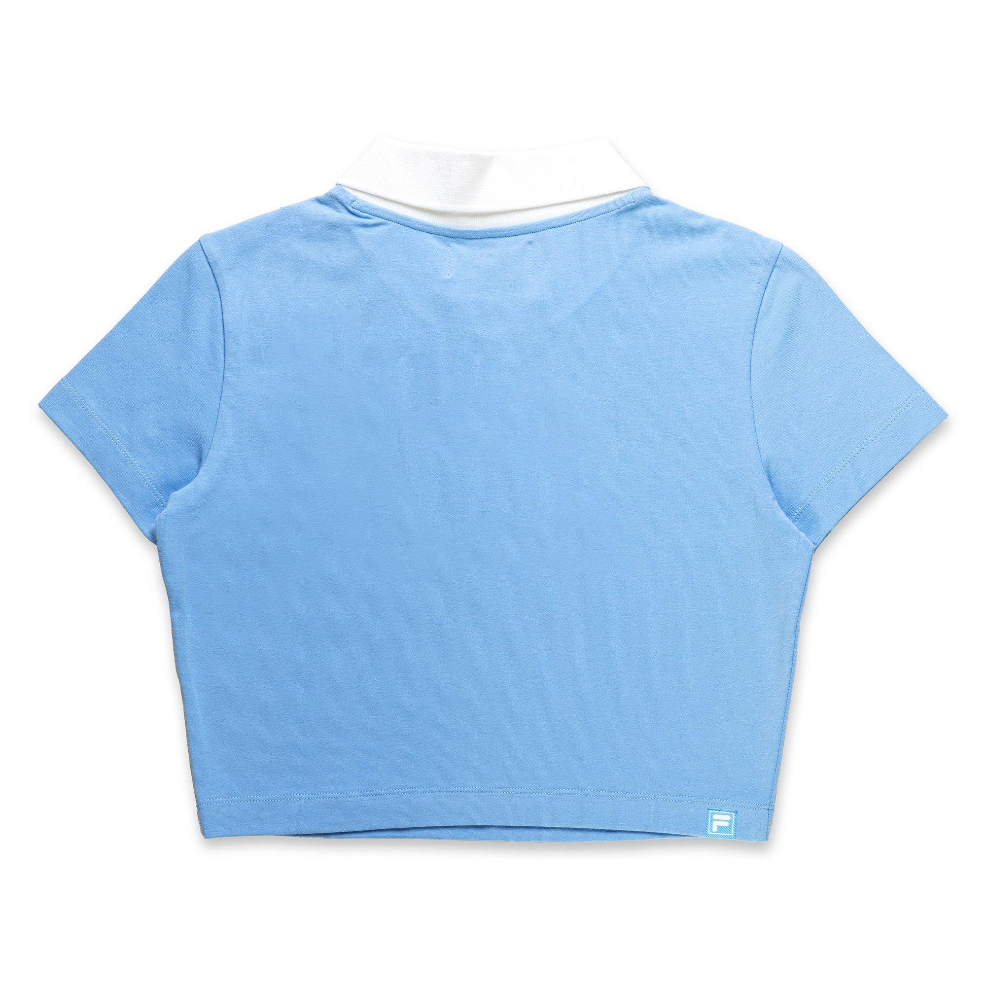 PALE BLUE - Fila - Tennis Club Crop Top Womens - 2