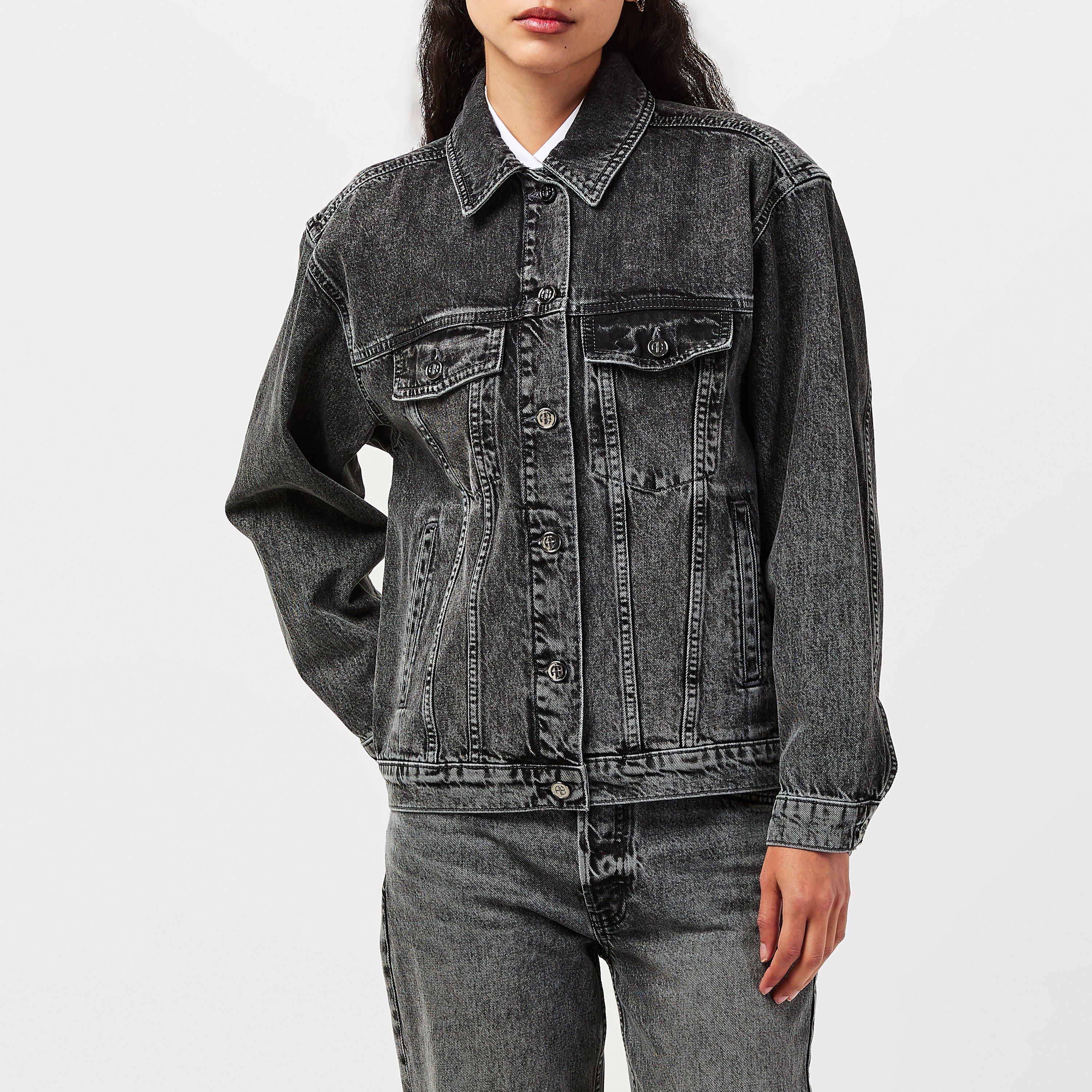GREY - Anine Bing - Women's Rory Denim Jacket - 2