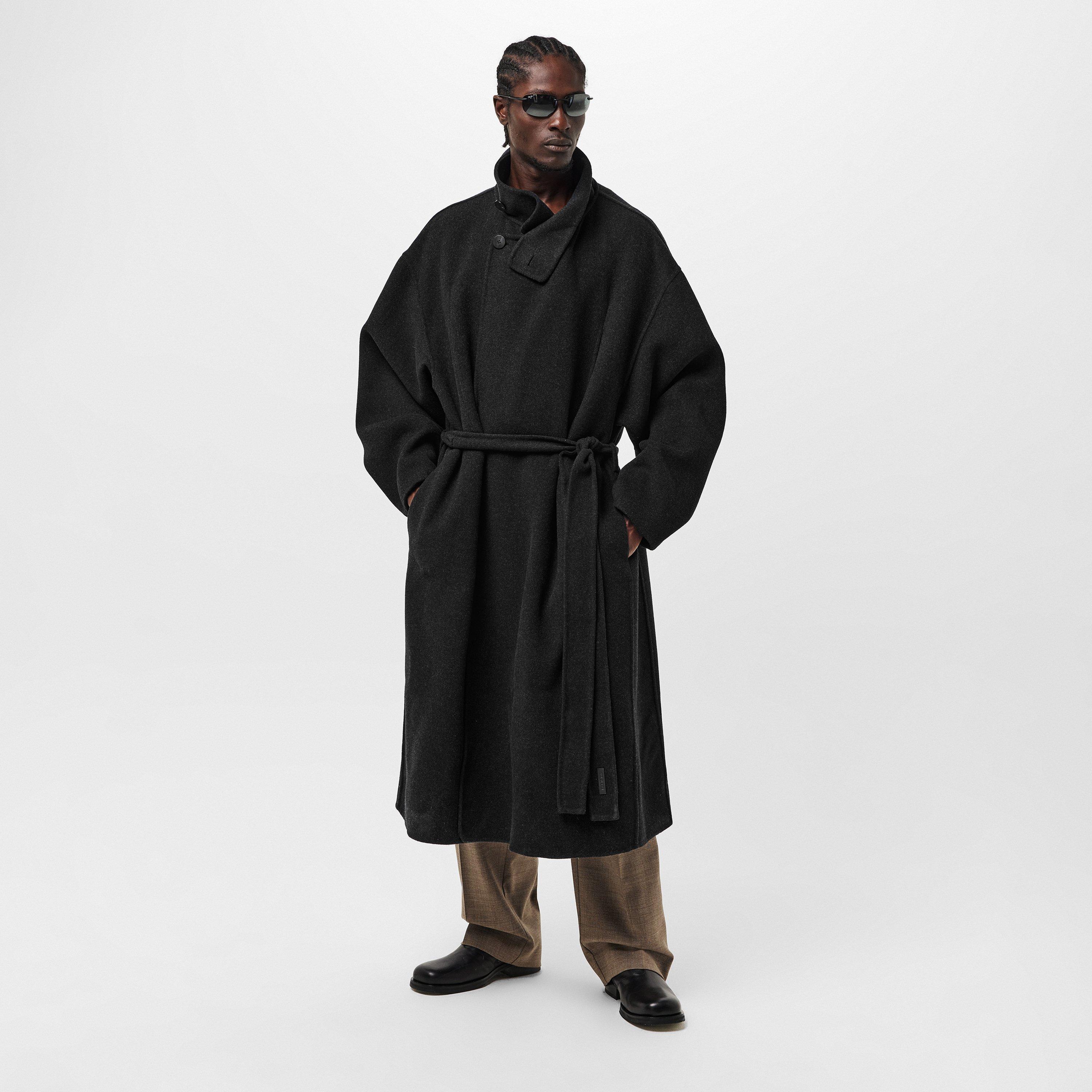 Black - Fear Of God - Men's  Structured Overcoat - 6