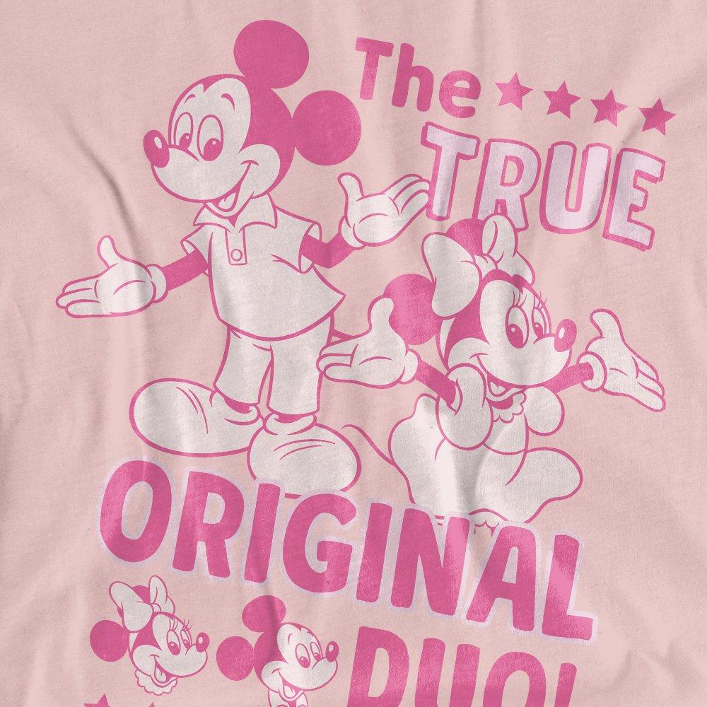 Rose - Disney - Mickey And Minnie The Original Duo T-Shirt Powder - 2